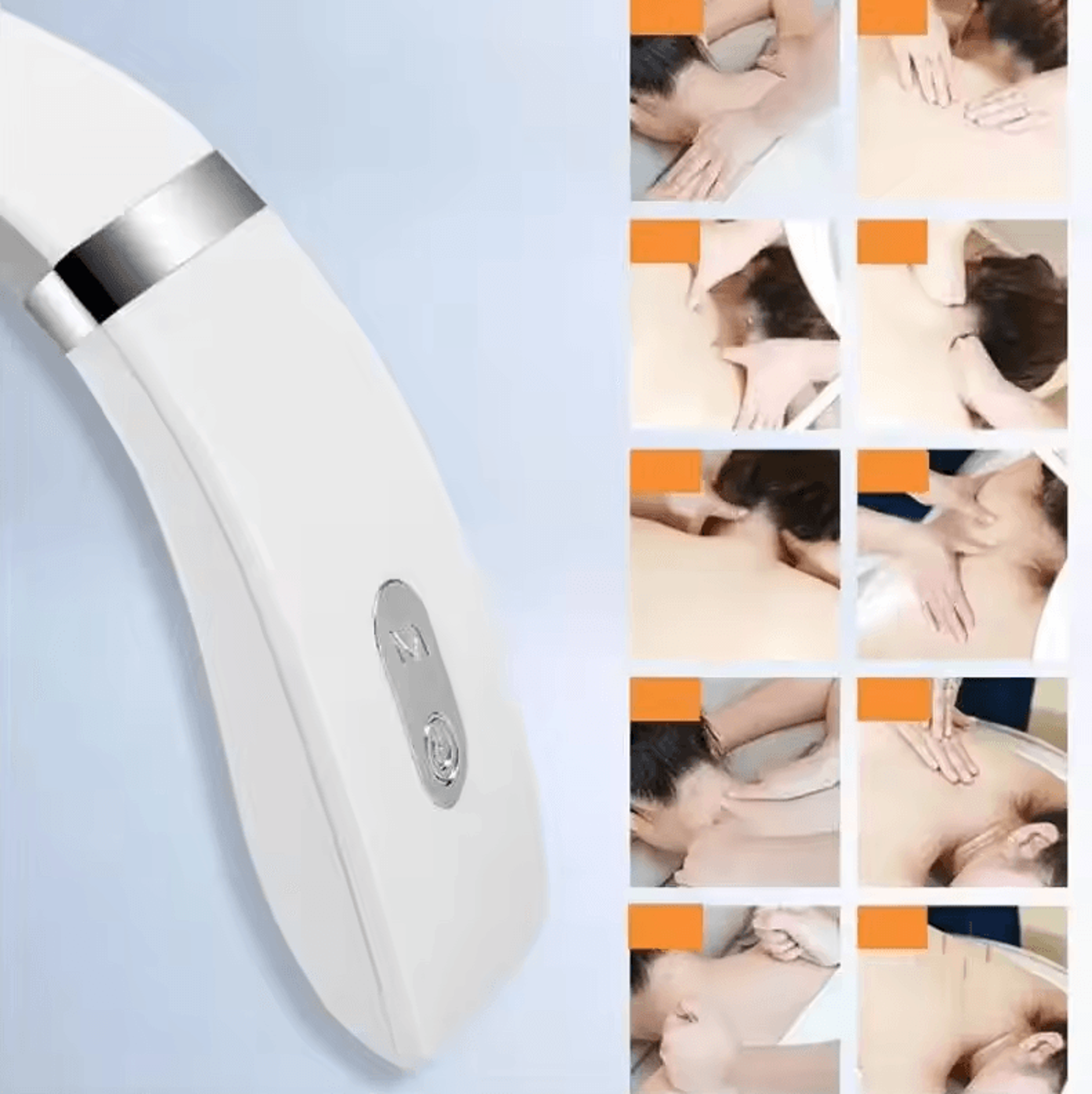 Portable Neck And Shoulder Massager For Deep Tissue Relief With Warm Pressing Care 2