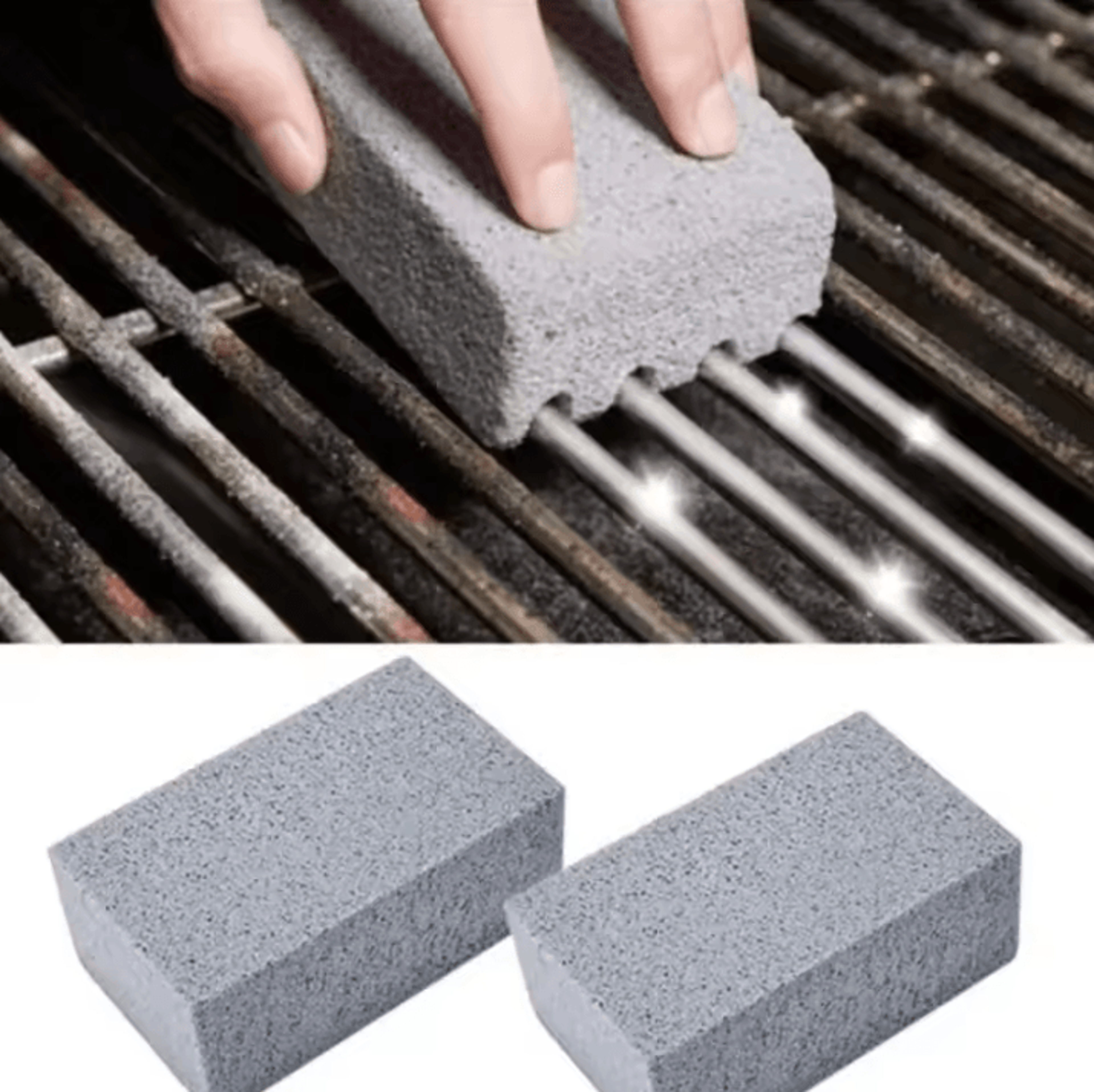 BBQ Grill Cleaning Stone Pumice Brick For Barbecue Rack And Outdoor Kitchen 0