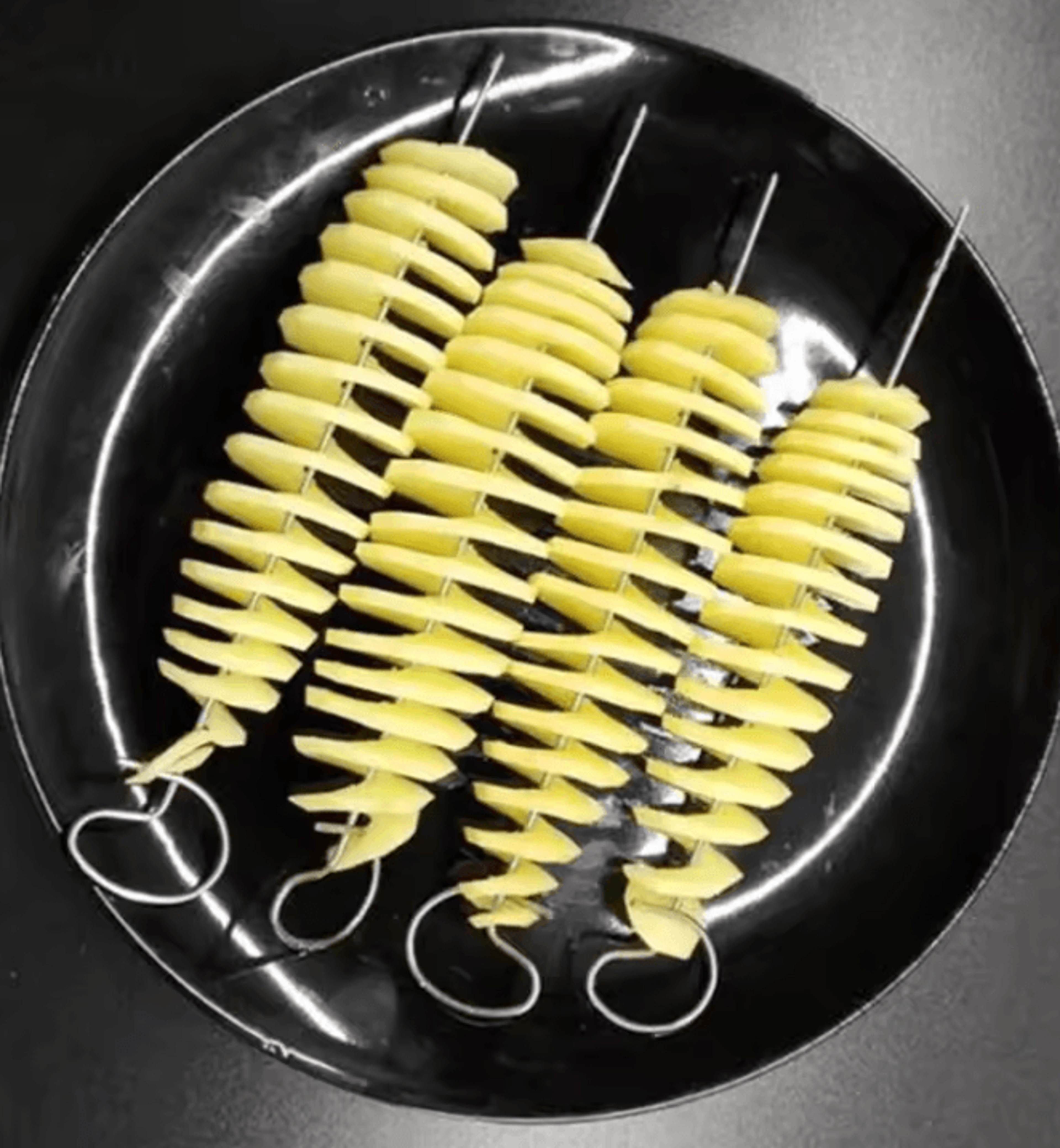 Whirlwind Potato Spiral Cutter Vegetable Tower Making Machine 3