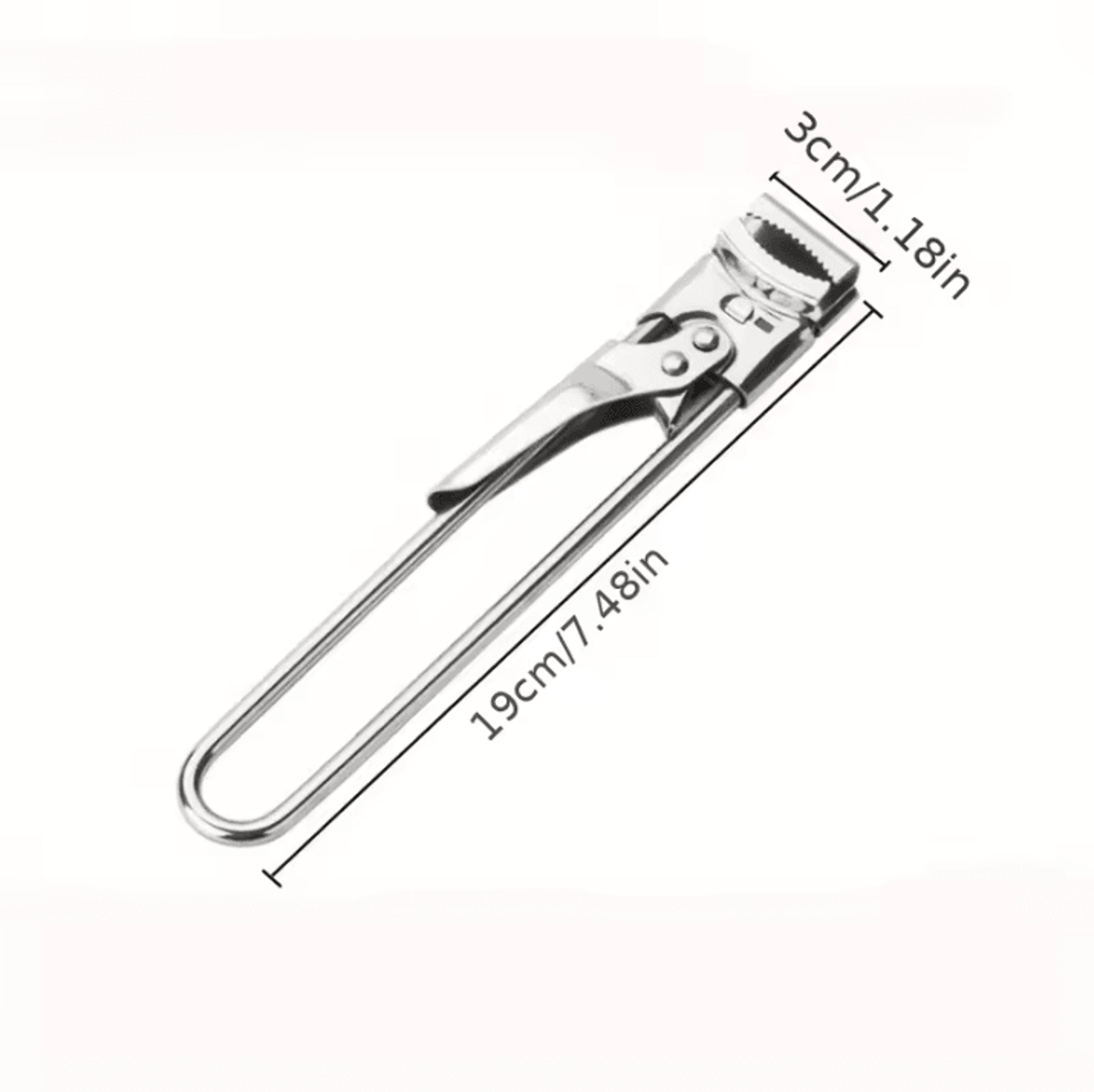 Adjustable MultiFunction Stainless Steel Bottle And Jar Opener Tool 5