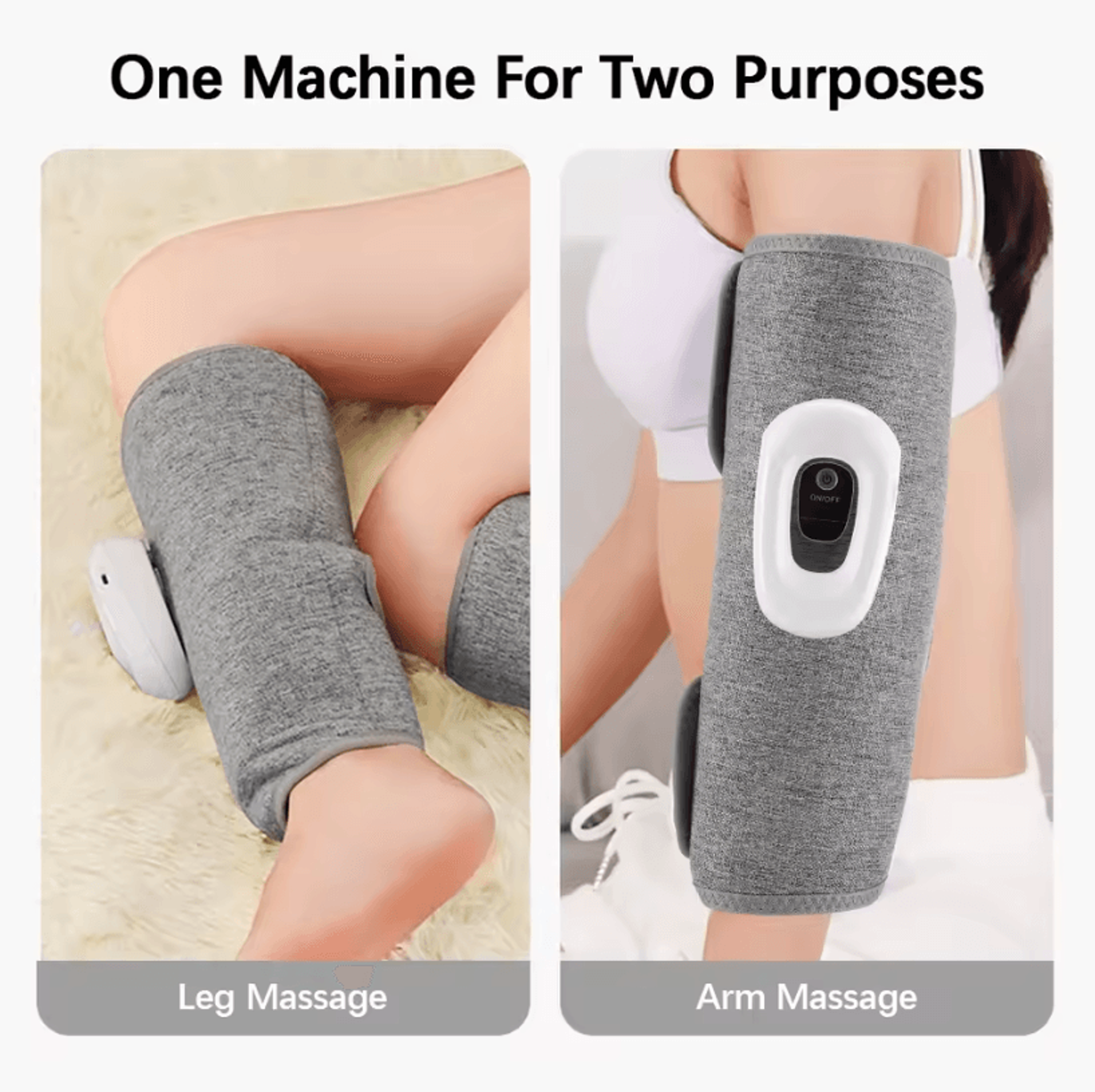Electric 360 Wireless Air Pressure Calf And Leg Massager With 3 Modes 3