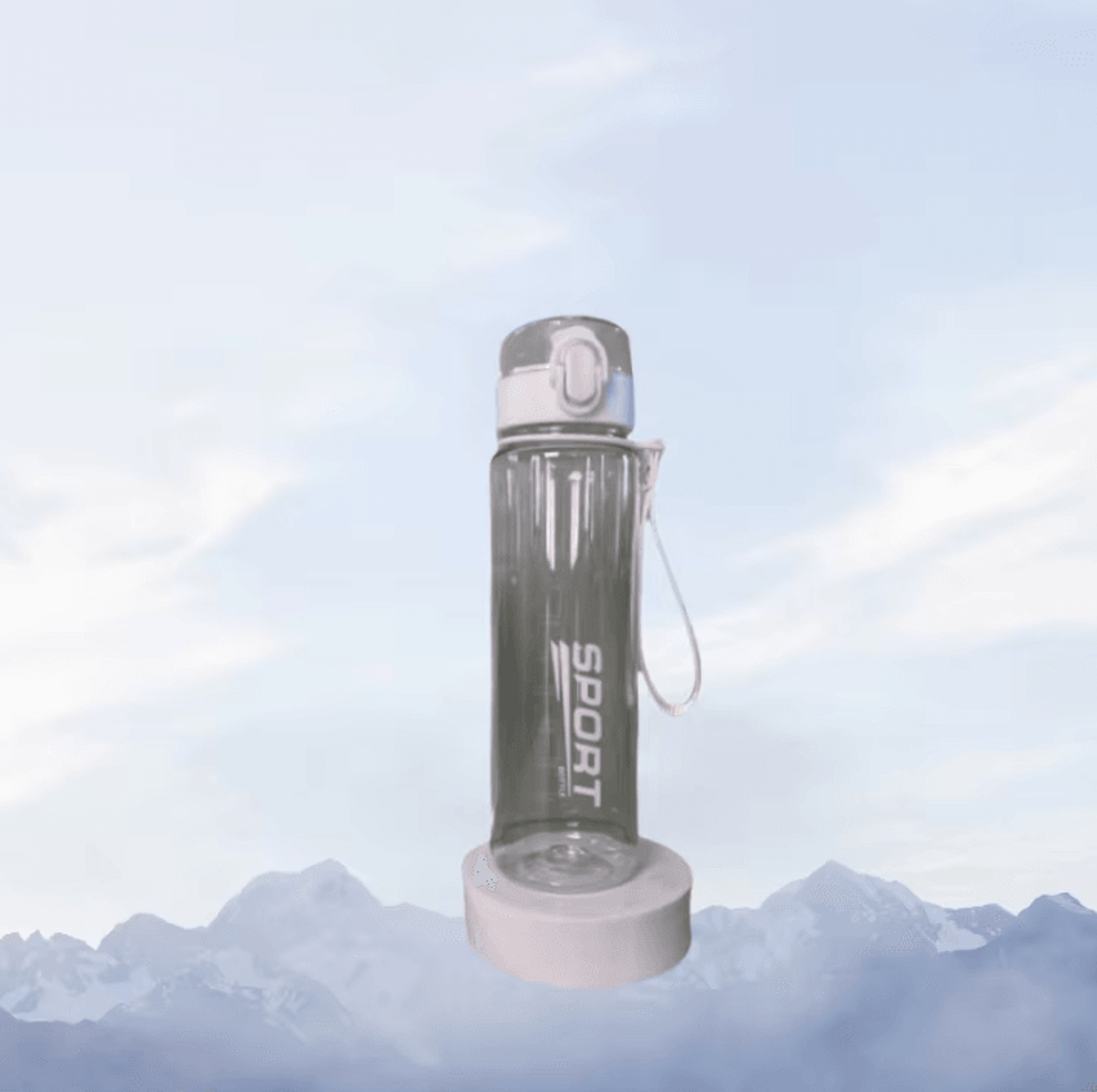 BPA Free Leak Proof Sports Water Bottle  High Quality Portable Drink Bottle For Travel  Hiking 400m 12