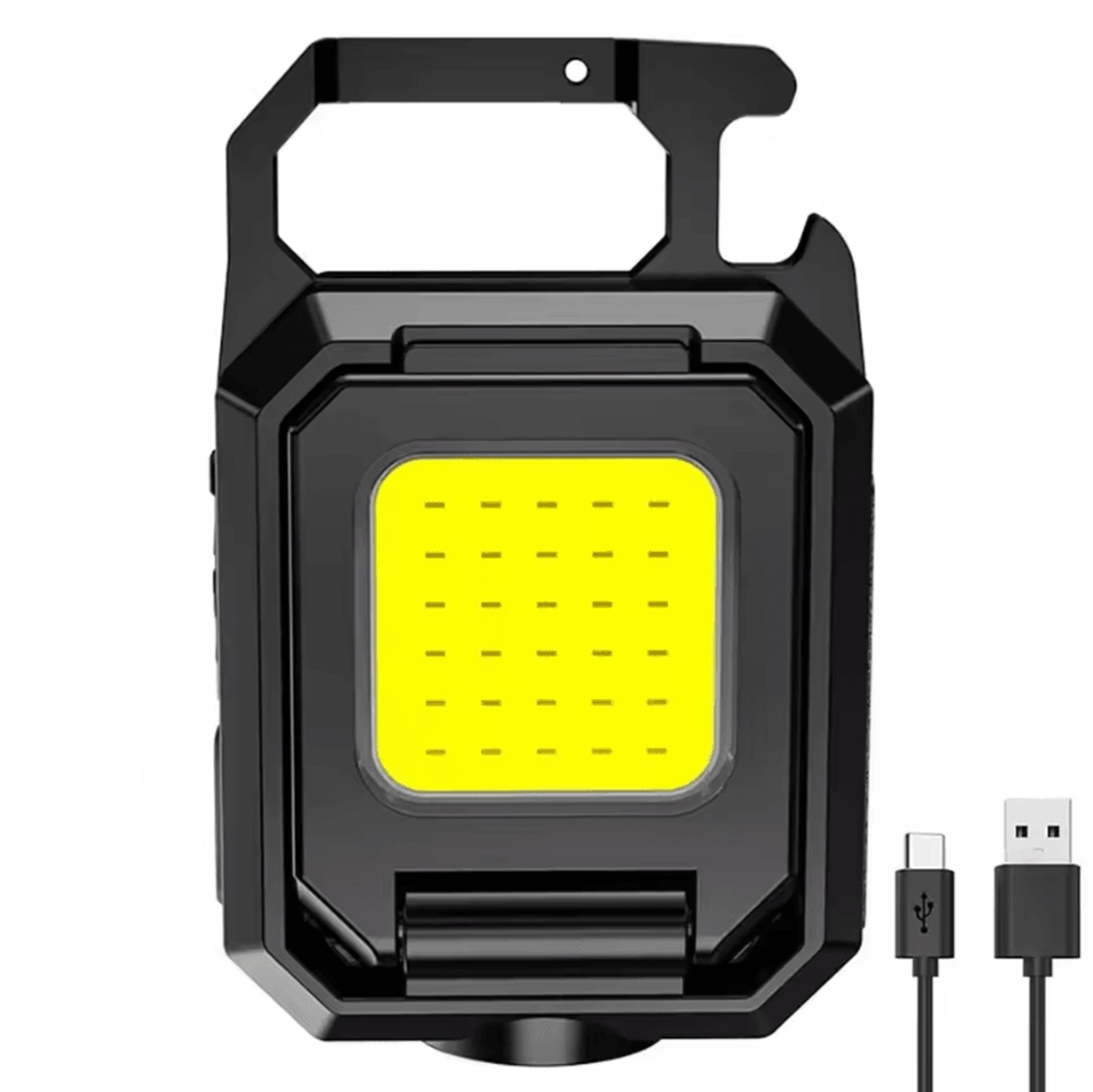 USB USB Rechargeable Keychain Light  COB Pocket Flashlight And Mini XPE Work Light Emergency USB Fl 5