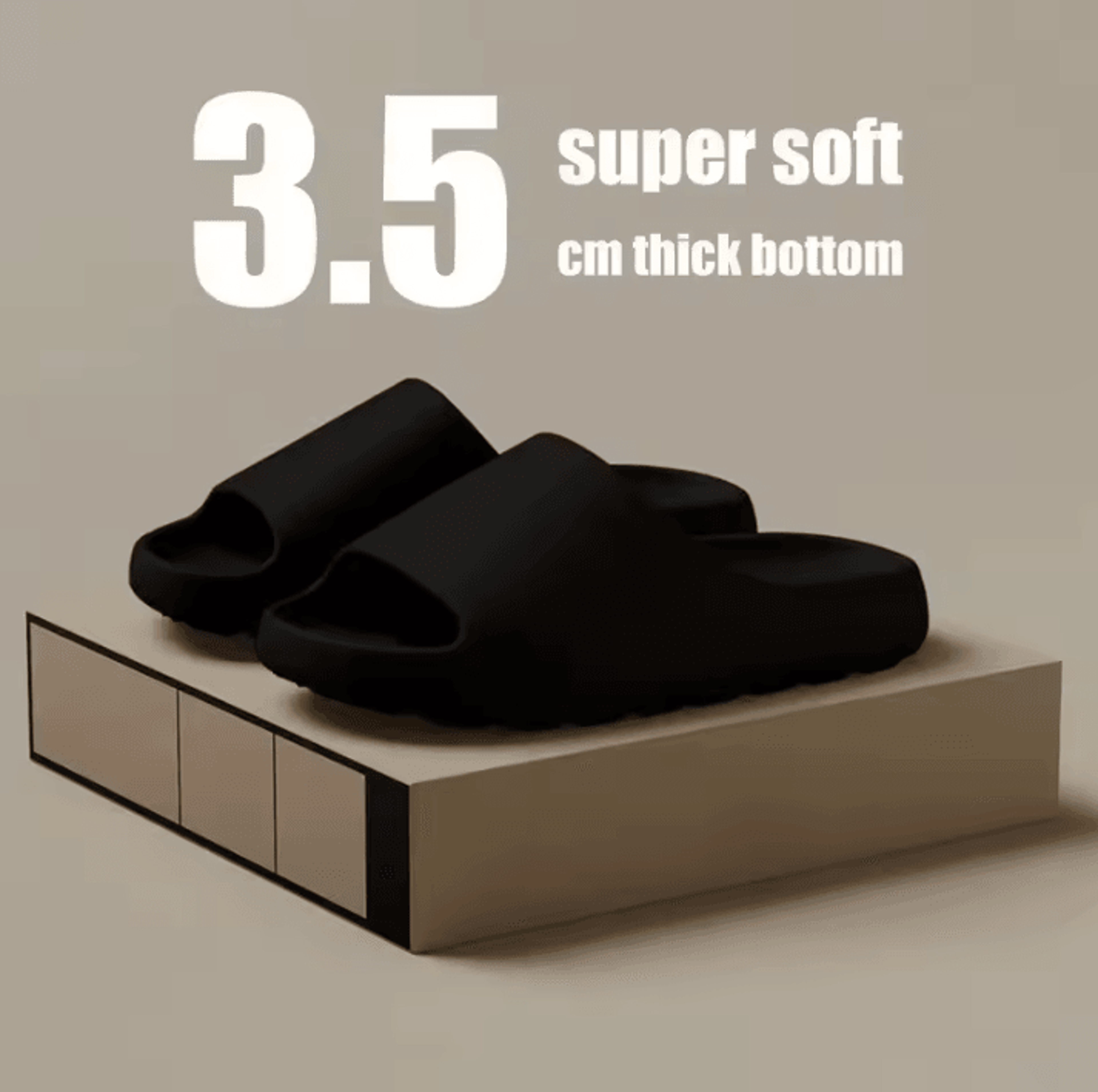 Unisex Cloud ThickSoled Sandals  EVA Beach Slides Soft Bottom Summer Fashion Slippers 5