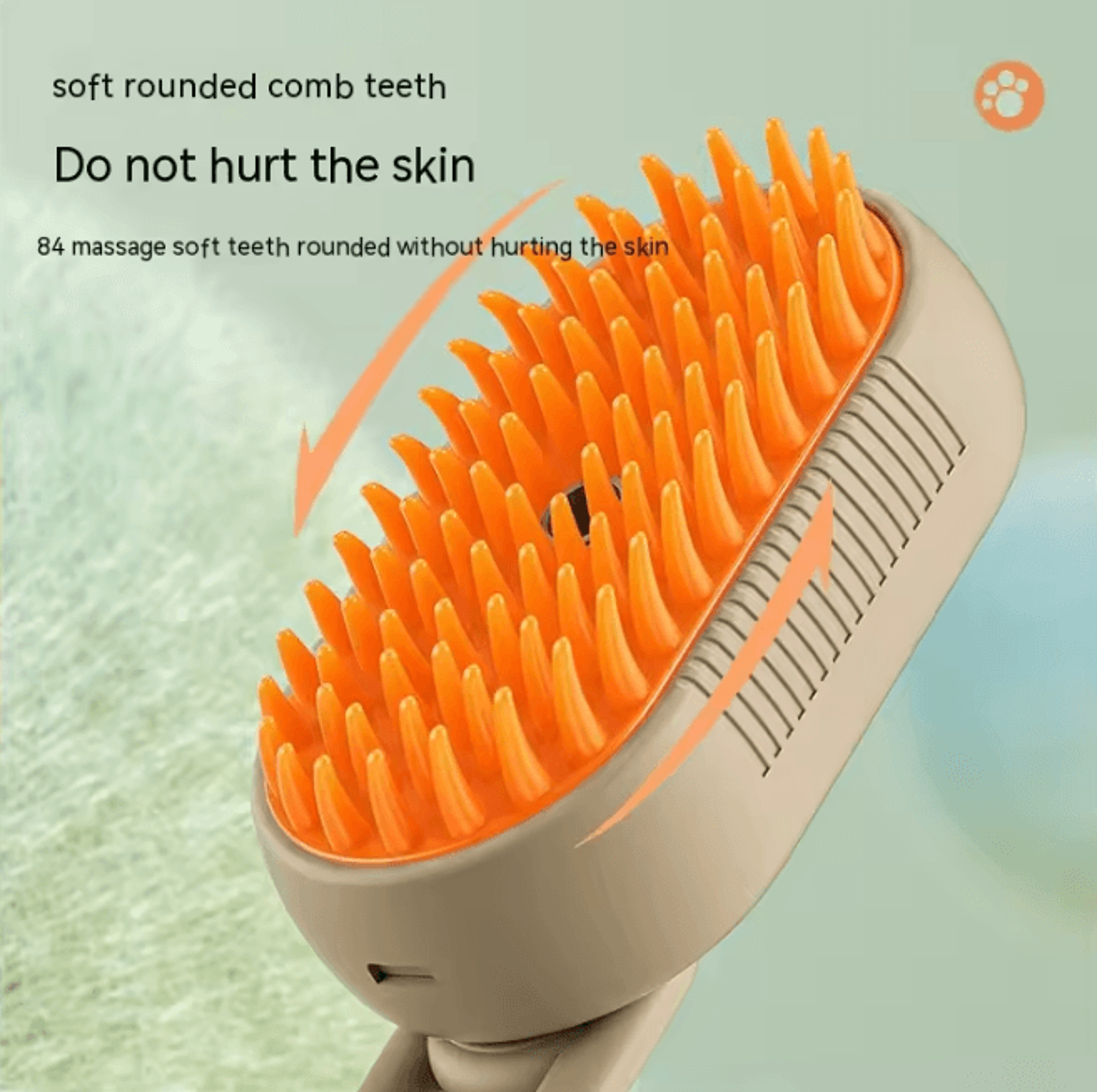 Electric Pet Spray Comb  Electric Hair Removal Comb With AntiFlying Massage Brush For Cats And Dogs 3