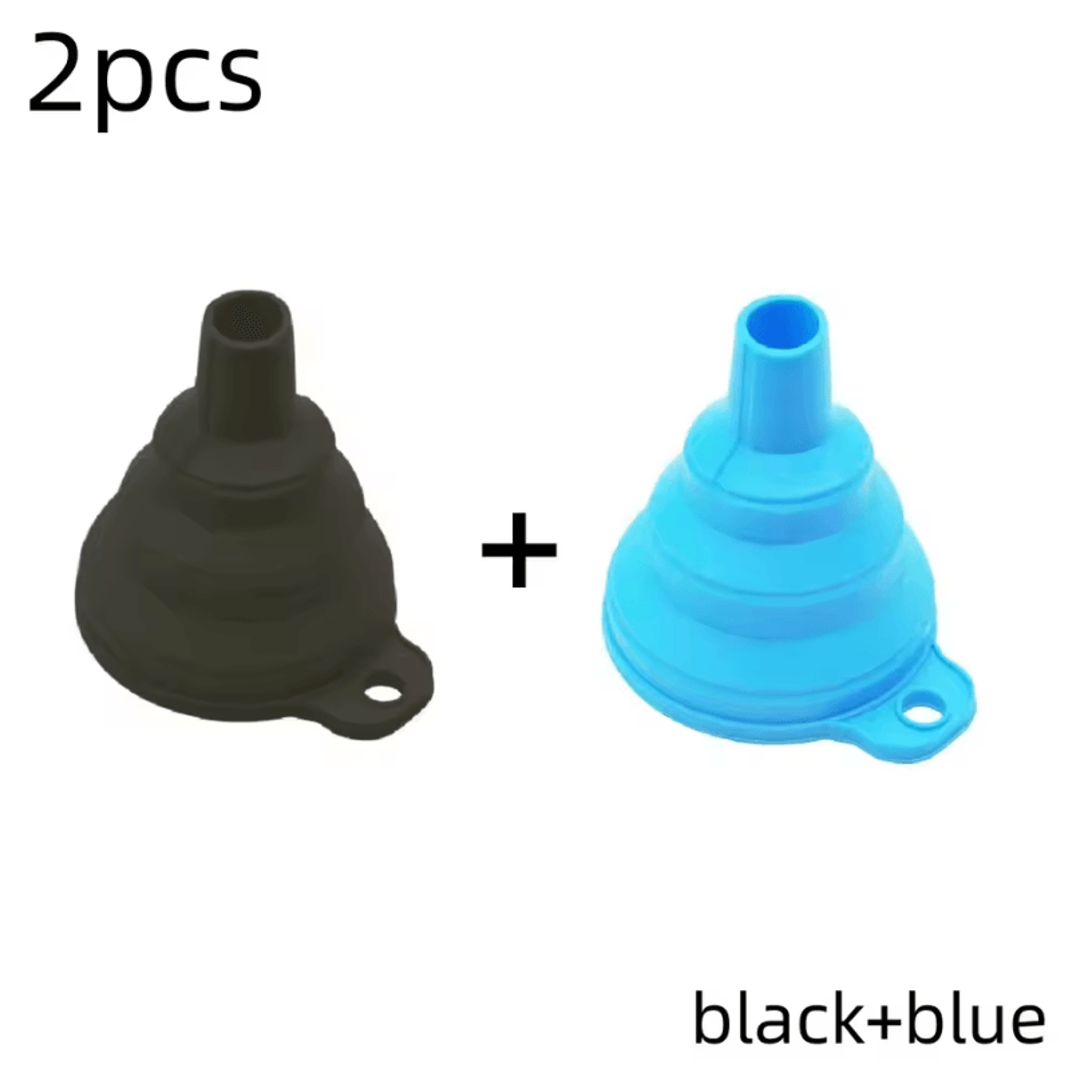 Mini Silicone Collapsible Funnel  Mini Foldable Funnel For Portable Kitchen Funnel Use Fuel Oil Bee 10