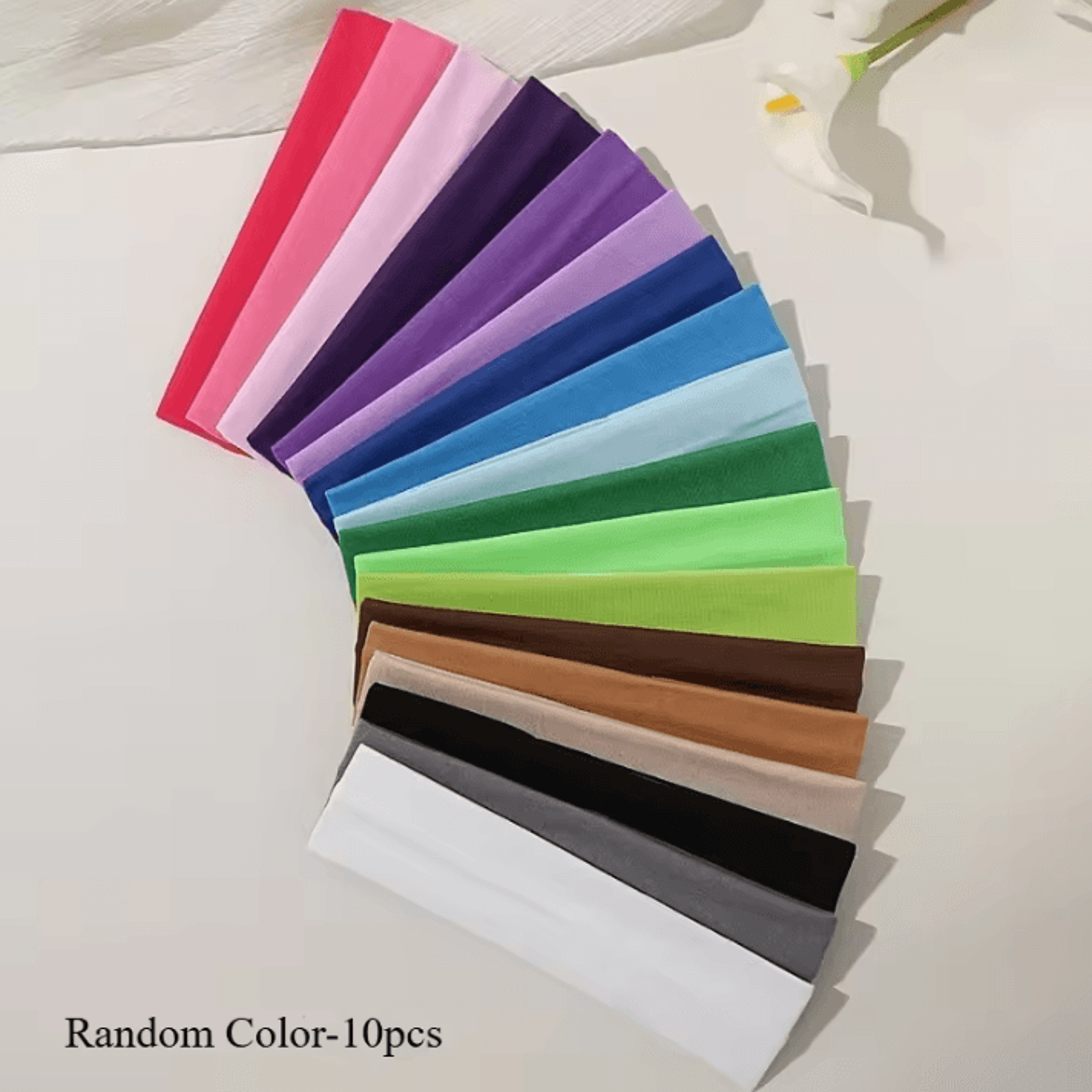 Elastic Fashion Headbands And Elastic Hair Bands Knitted Sports Hair Band For Running Fitness Yoga  5