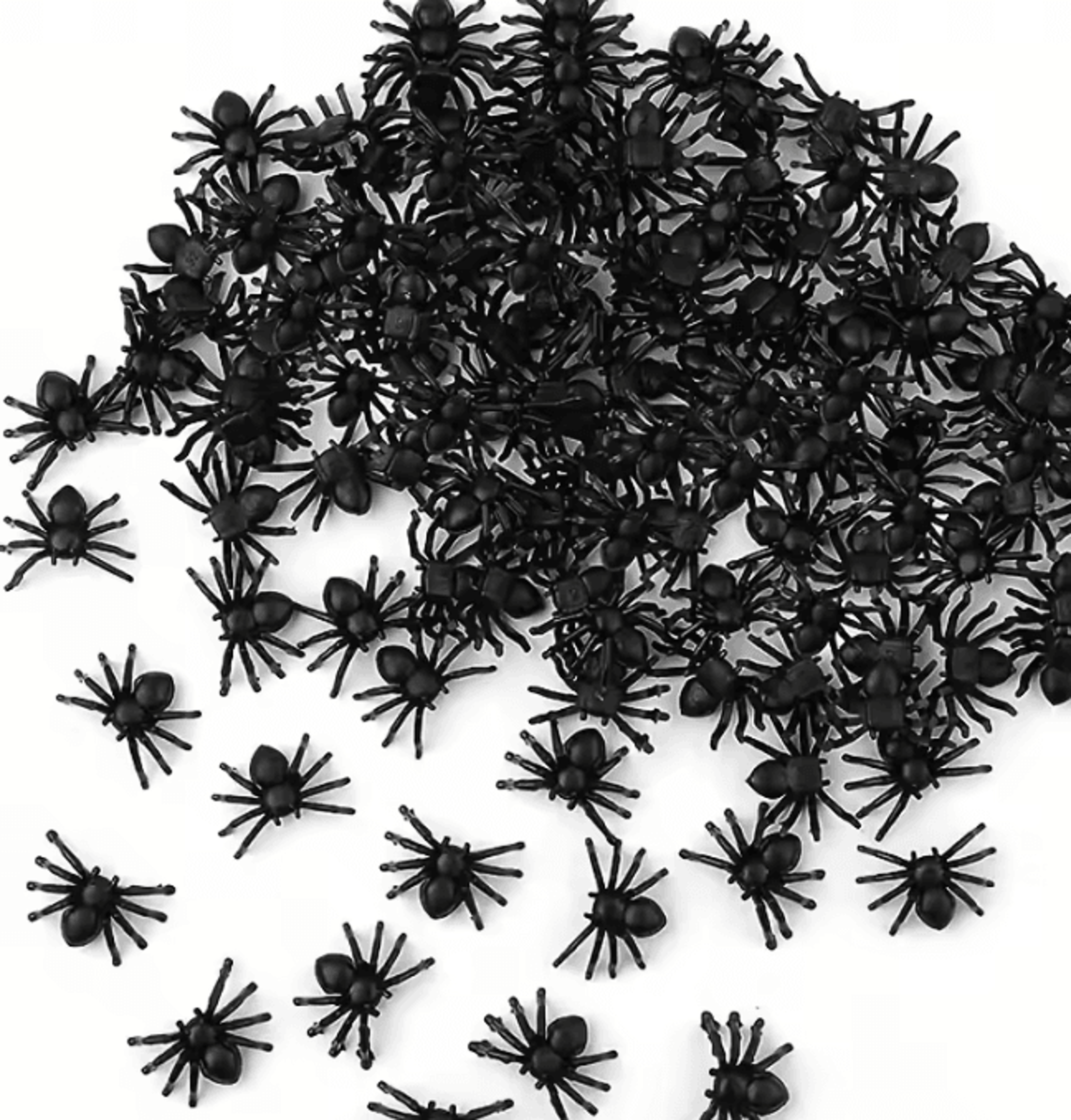 10050 Pcs Halloween Spider Decorations Realistic Plastic Scary Spiders For Halloween And Haunted Ho 0