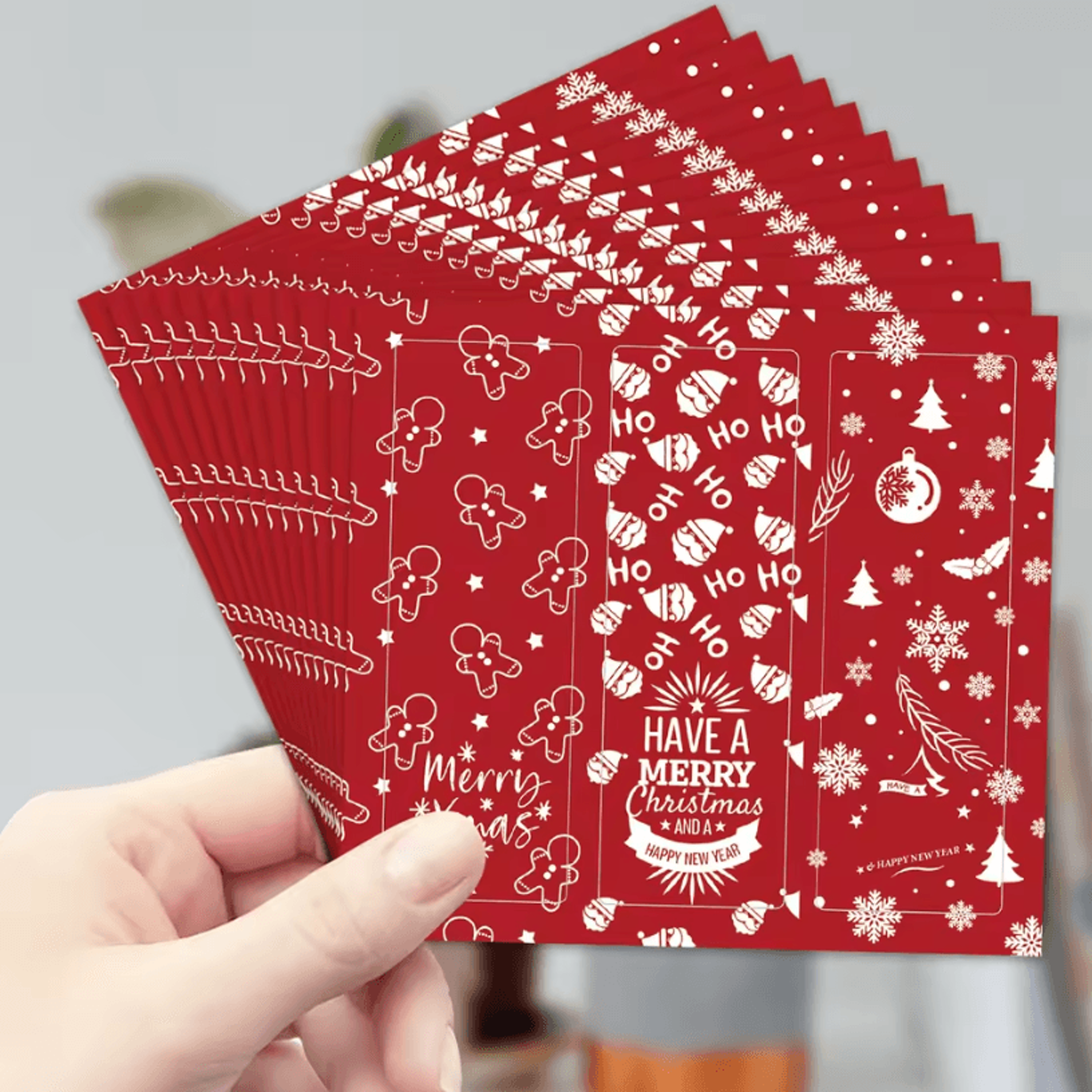 90Pack Christmas Stickers For Gifts  Holiday Gift Wrapping Labels  Merry Christmas Decorative Stick 6