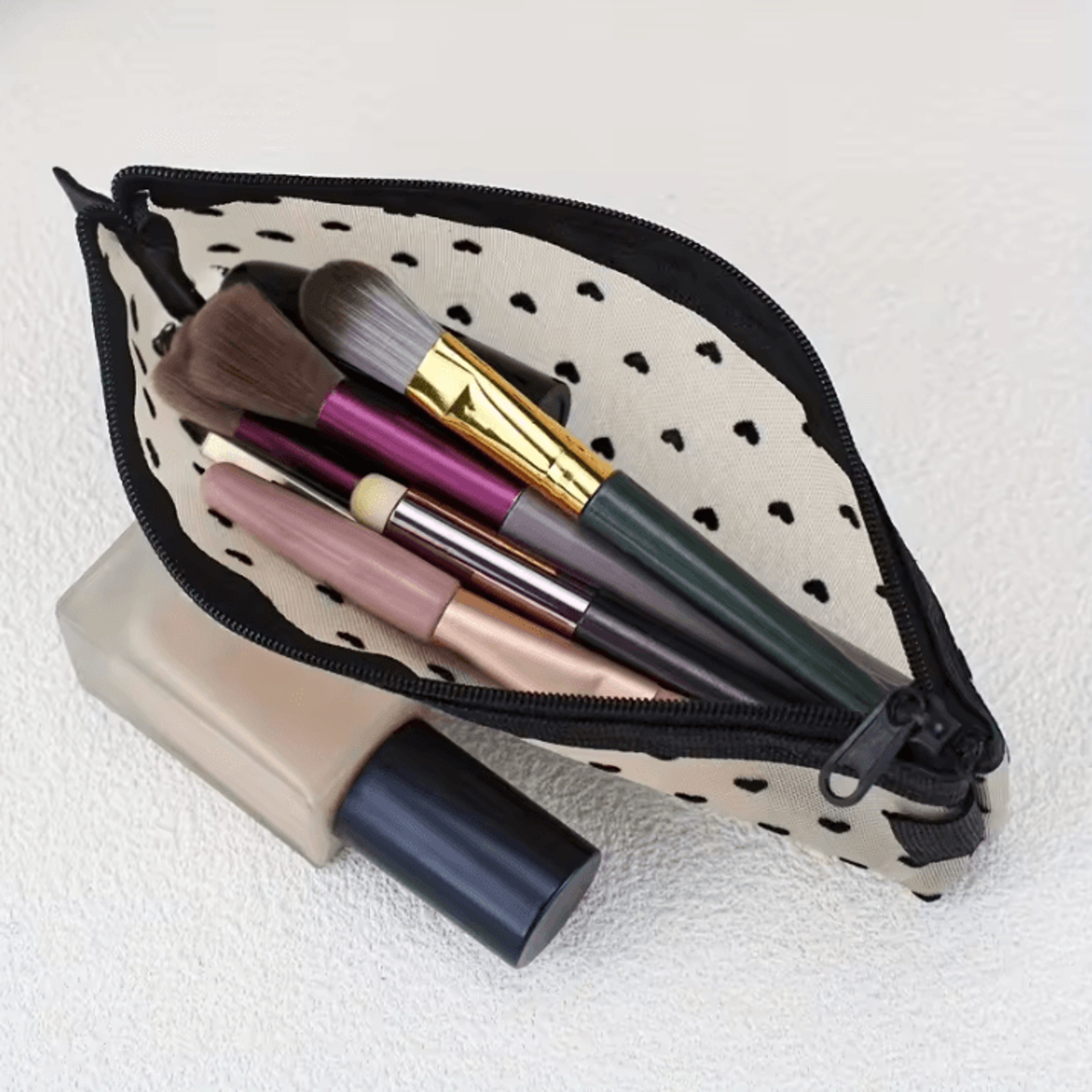 Clear Transparent Pencil Case Mesh Stationery Organizer  Cute School Supplies Pencil Case For Girls 1