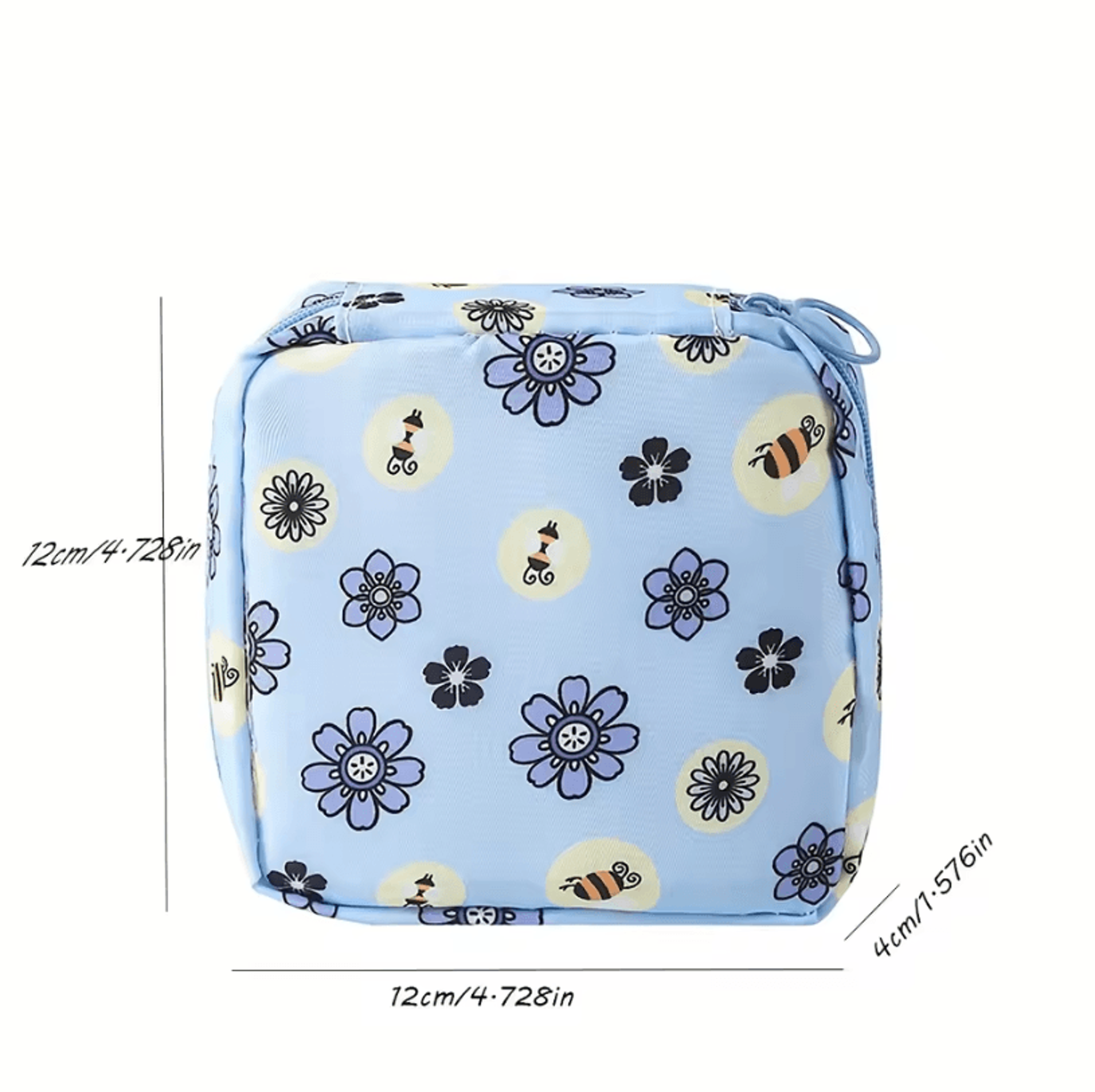 Polyester Travel Organizer Bag  MultiFunctional Storage Pouch  Portable Makeup Organizer For Cosmet 4