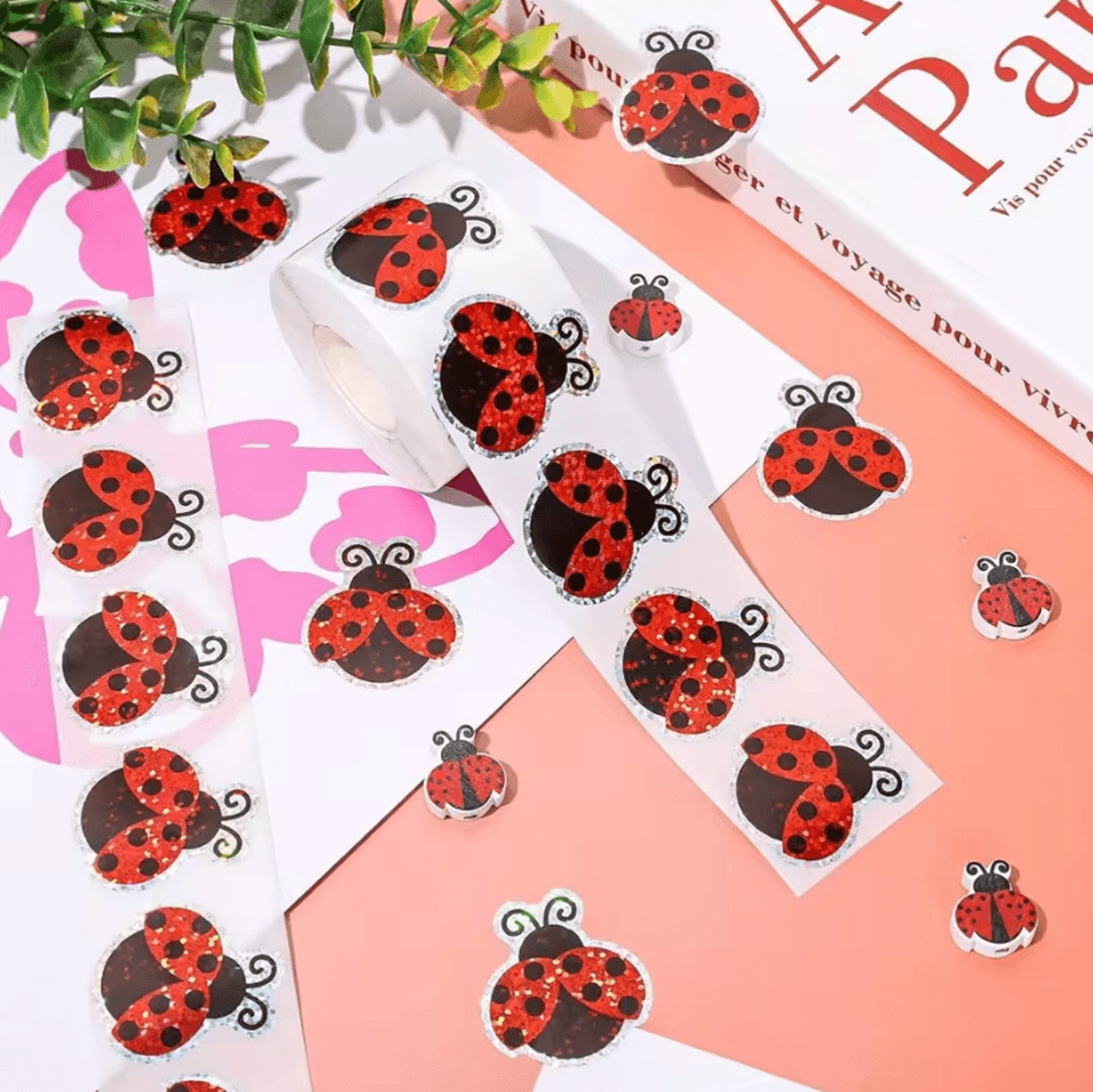 500Pcs Halloween Stickers Set  Holographic Ghost Stickers Waterproof For Party  Decoration Supplies 2