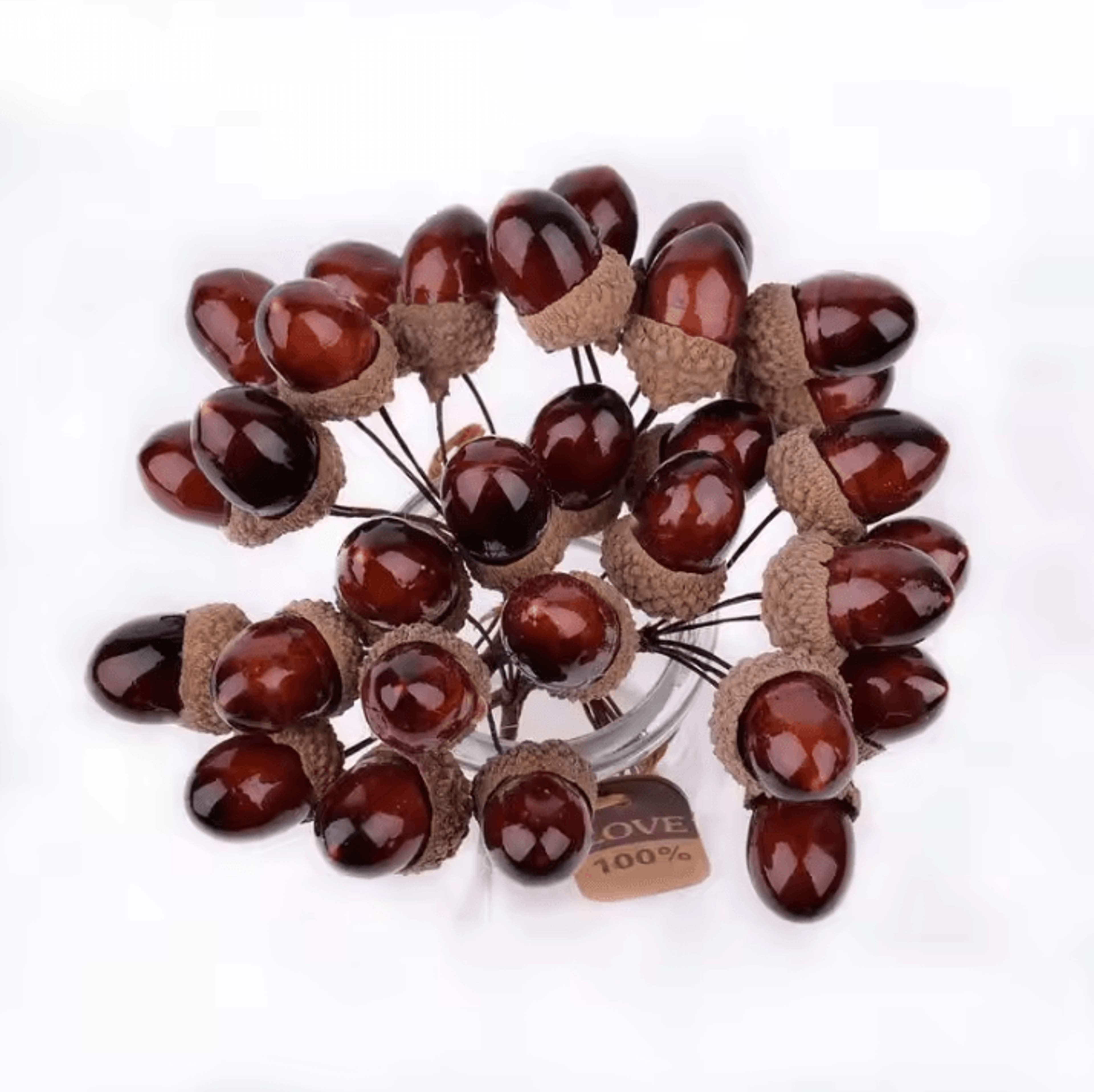 12Pcs2set Decorative Artificial Pine Cone Bouquets  Realistic Pine Berry Flowers For Autumn Home De 0