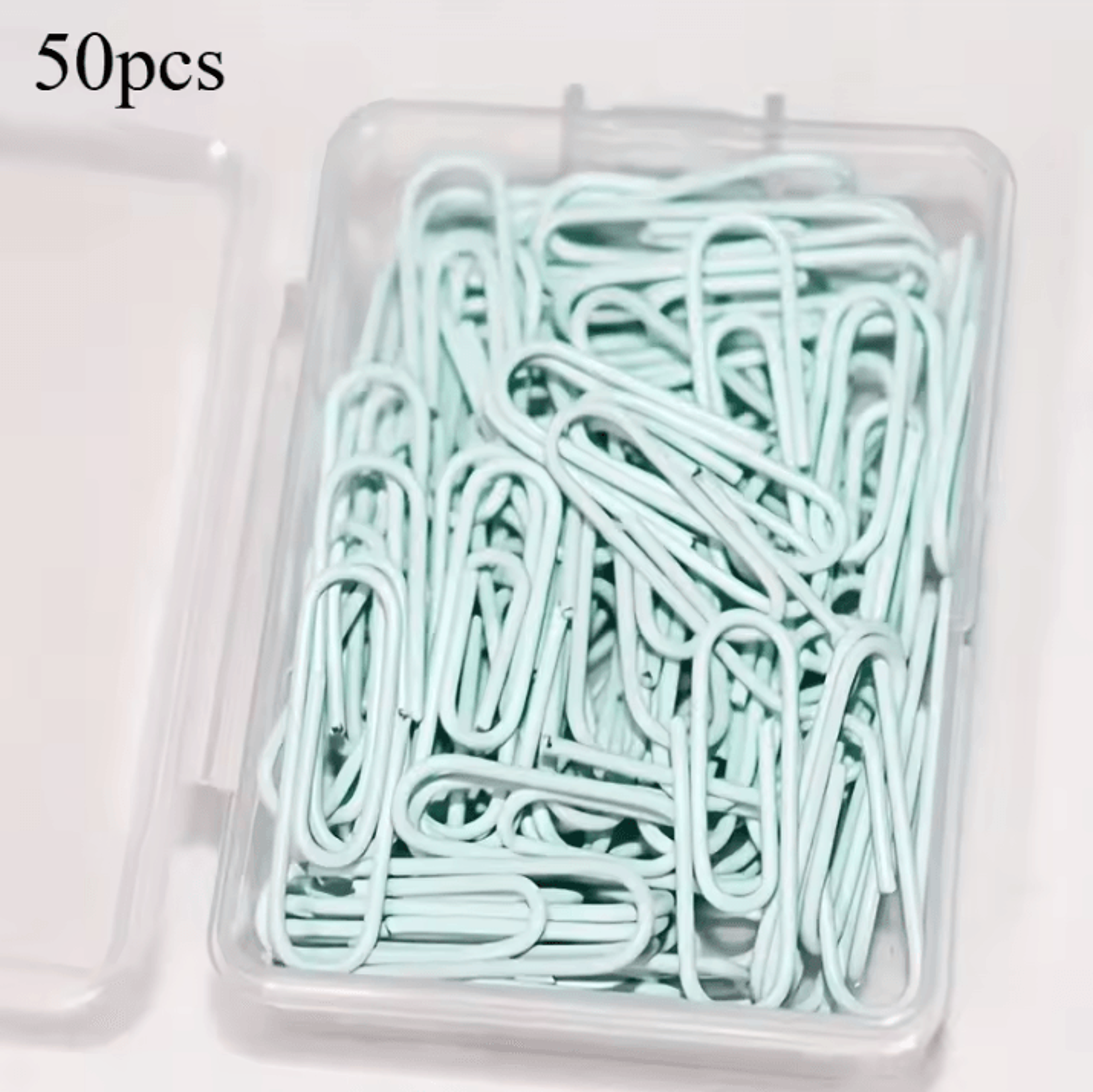50 Piece Metal Paperclips  Paper Binder Clips And Document Bookmarks For School And Office Supplies 4