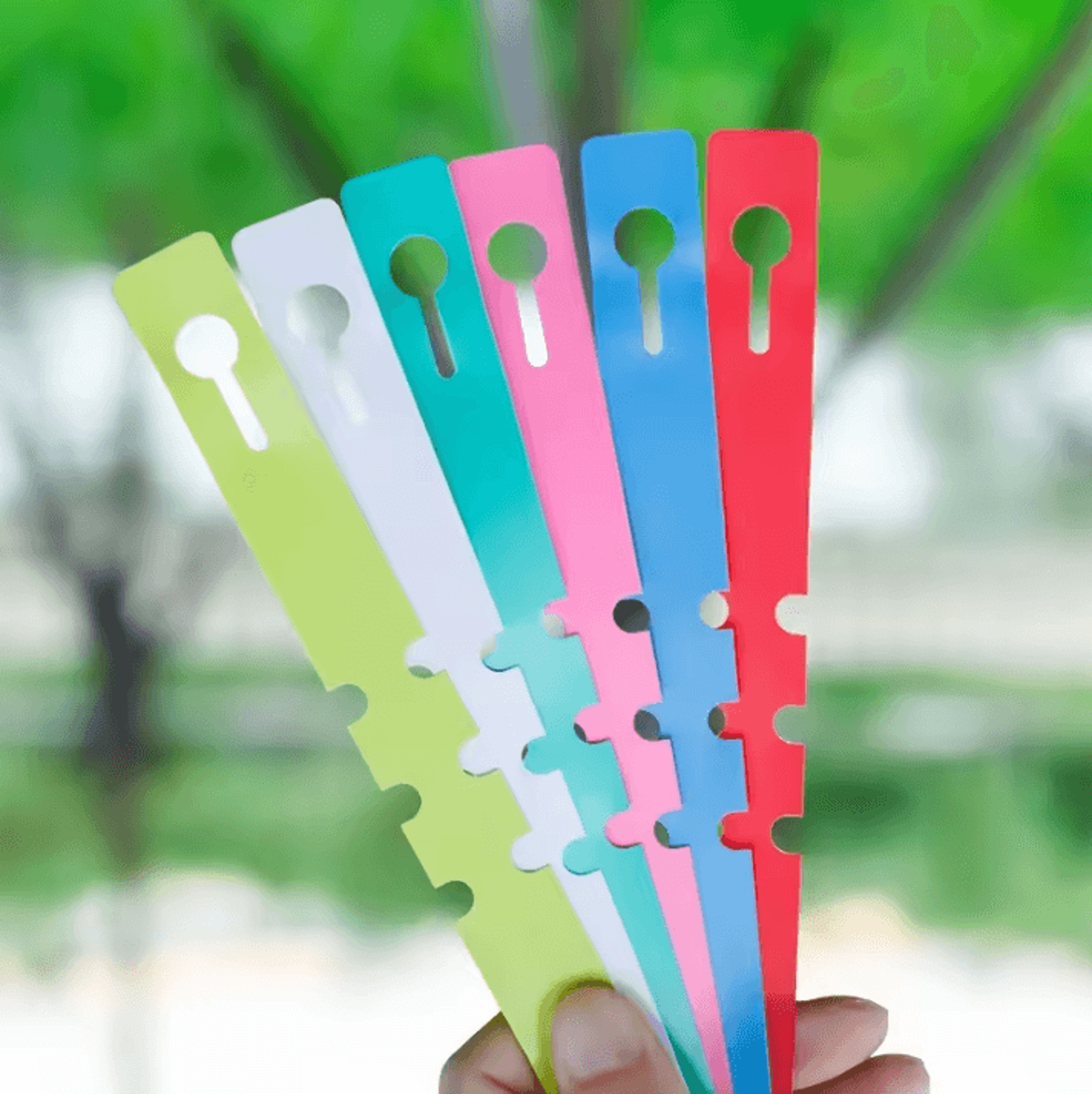 100pcs Waterproof Plant Markers Plastic Plant Hanging Tags For Gardening Orchid Labels And Garden P 3