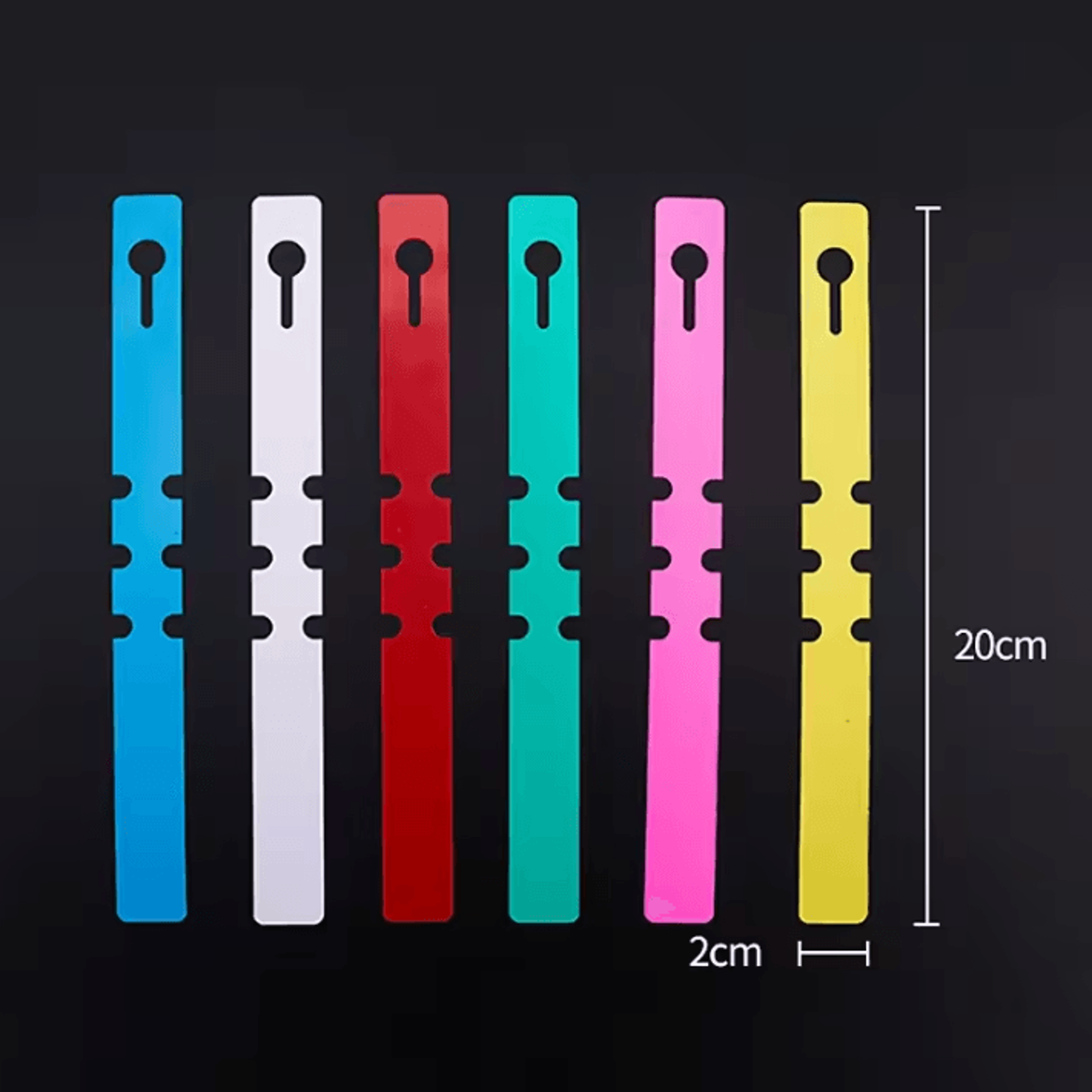 100pcs Waterproof Plant Markers Plastic Plant Hanging Tags For Gardening Orchid Labels And Garden P 5