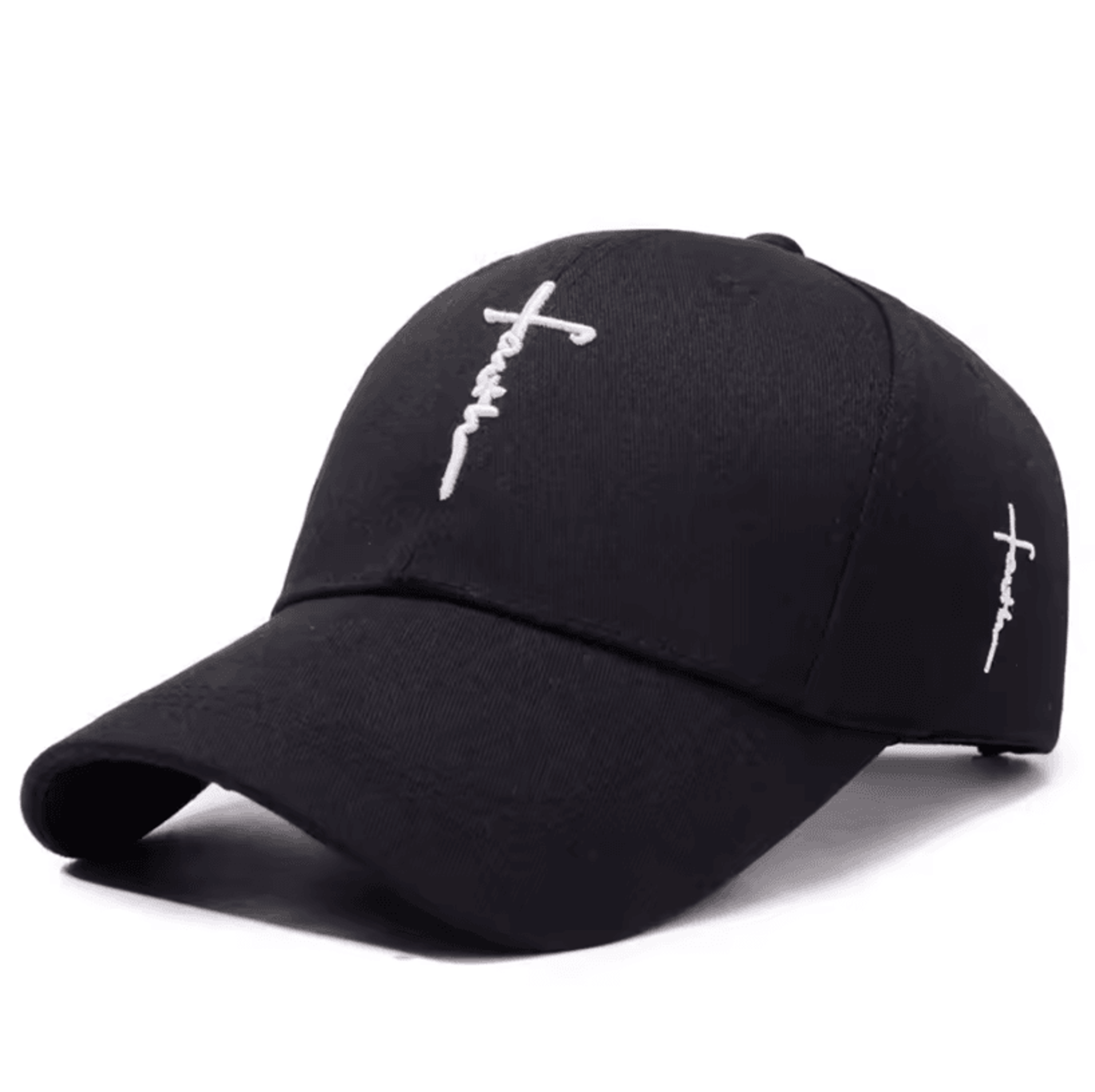 Adjustable Embroidery Baseball Cap English Cross Adjustable Casual Hat For Men Women And Youth 1