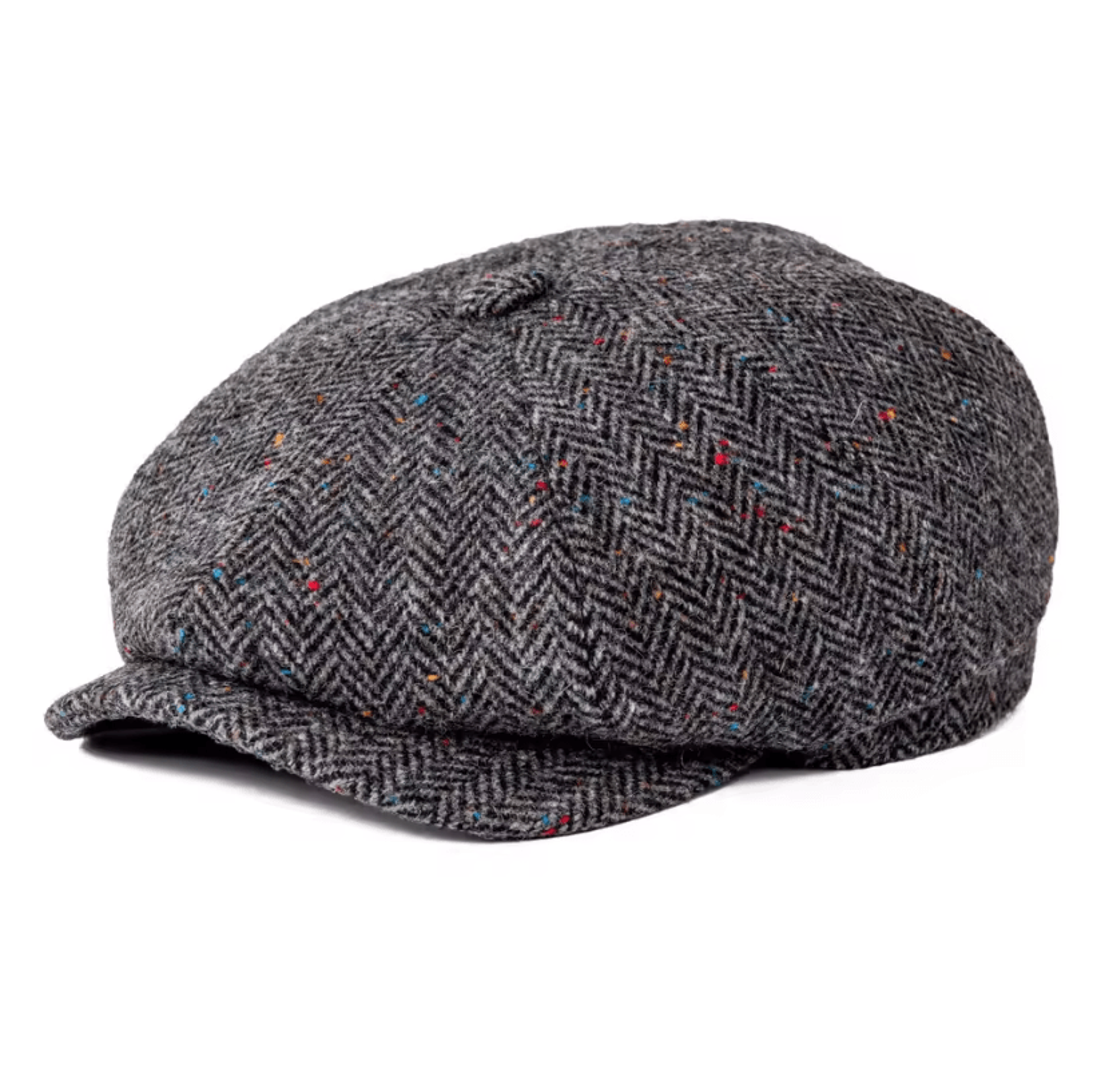 Wool Tweed Newsboy Cap Tweed Newsboy Cap British Gatsby Retro Driver Flat Cap For Men 12