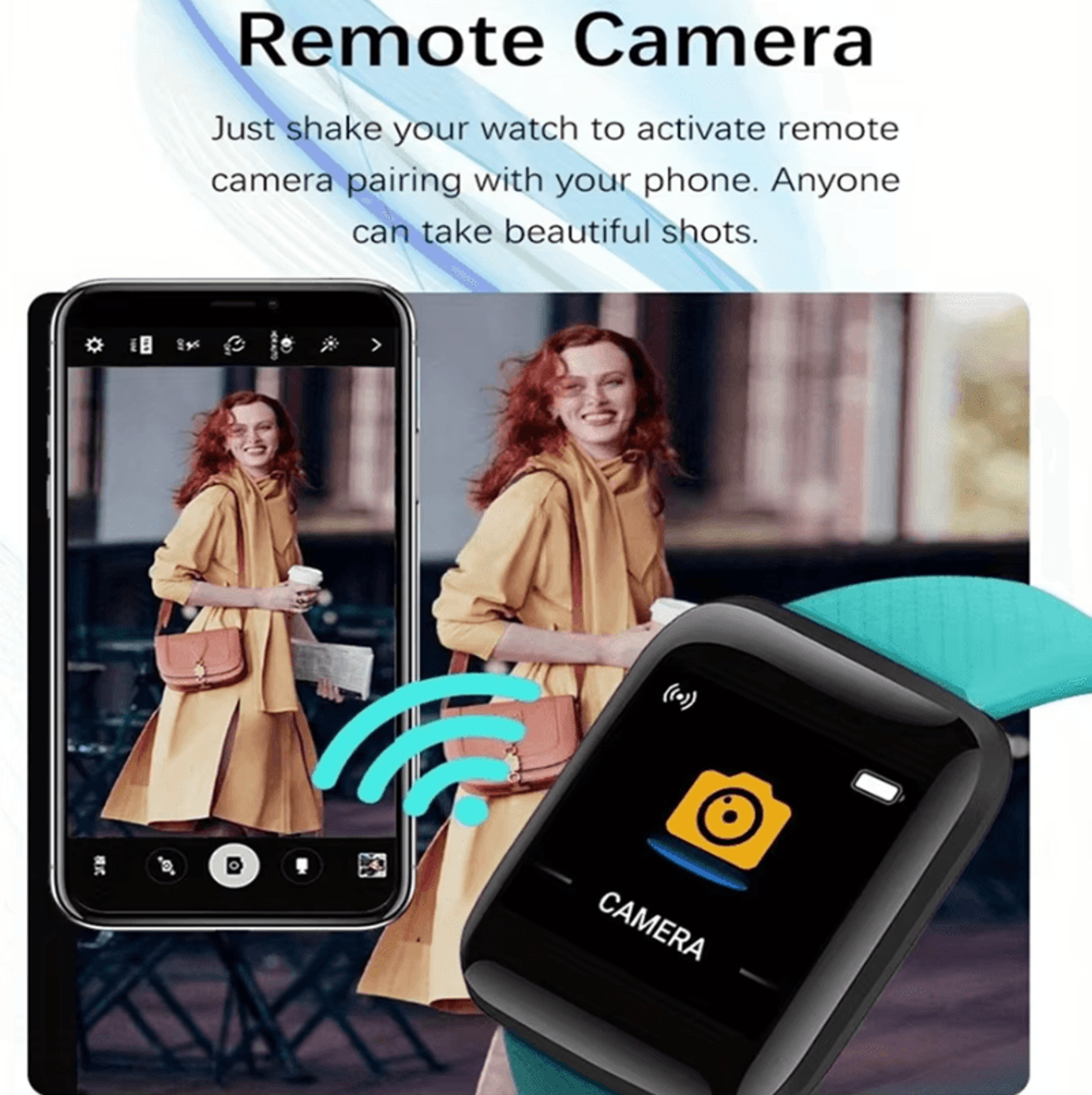Smartwatch For Men And Women Fitness Tracker With Message Alerts And Health Monitor 5