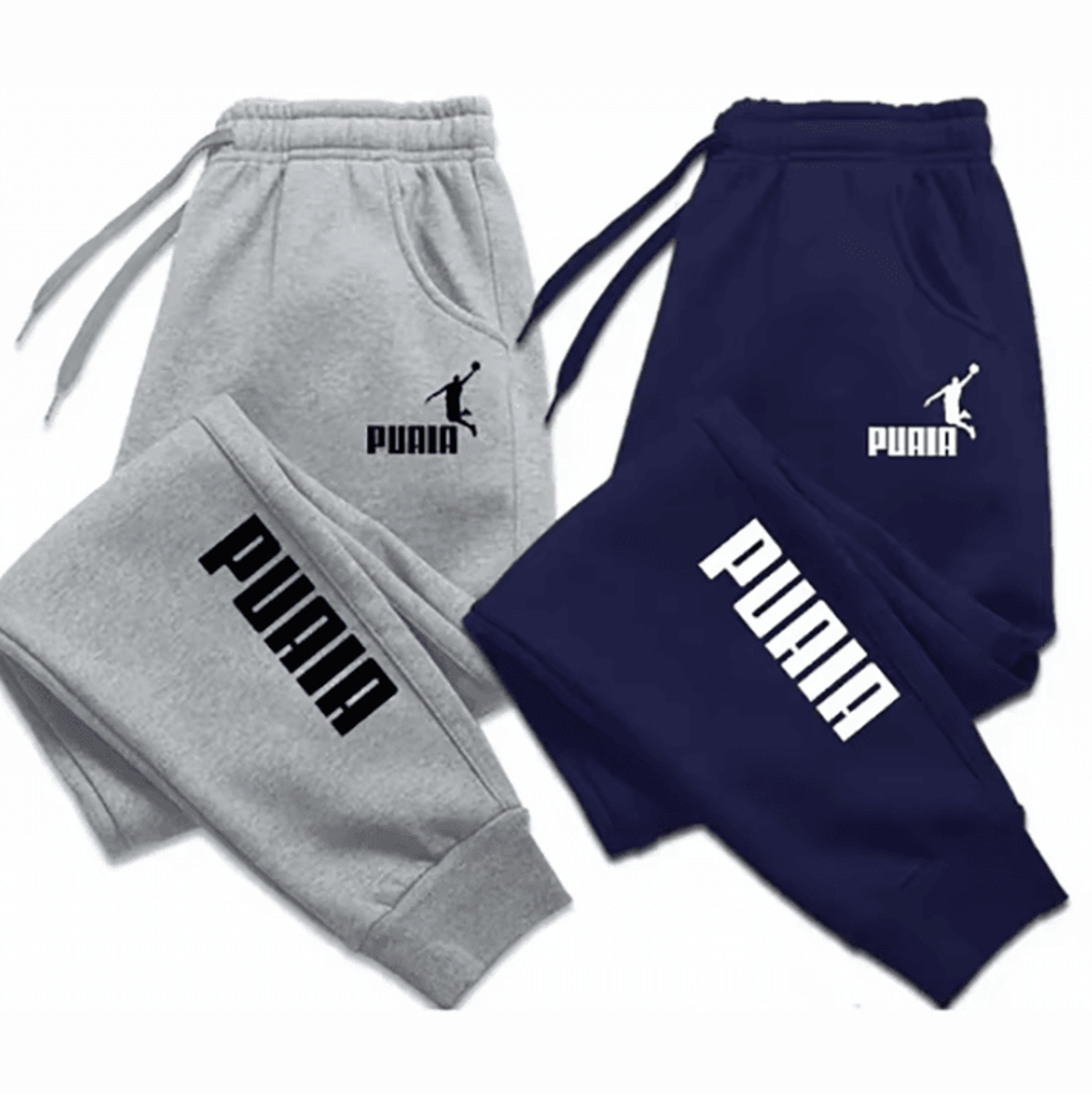 Mens Sport Jogging Pants Loose Fit AutumnWinter Athletic Trousers Streetwear 0