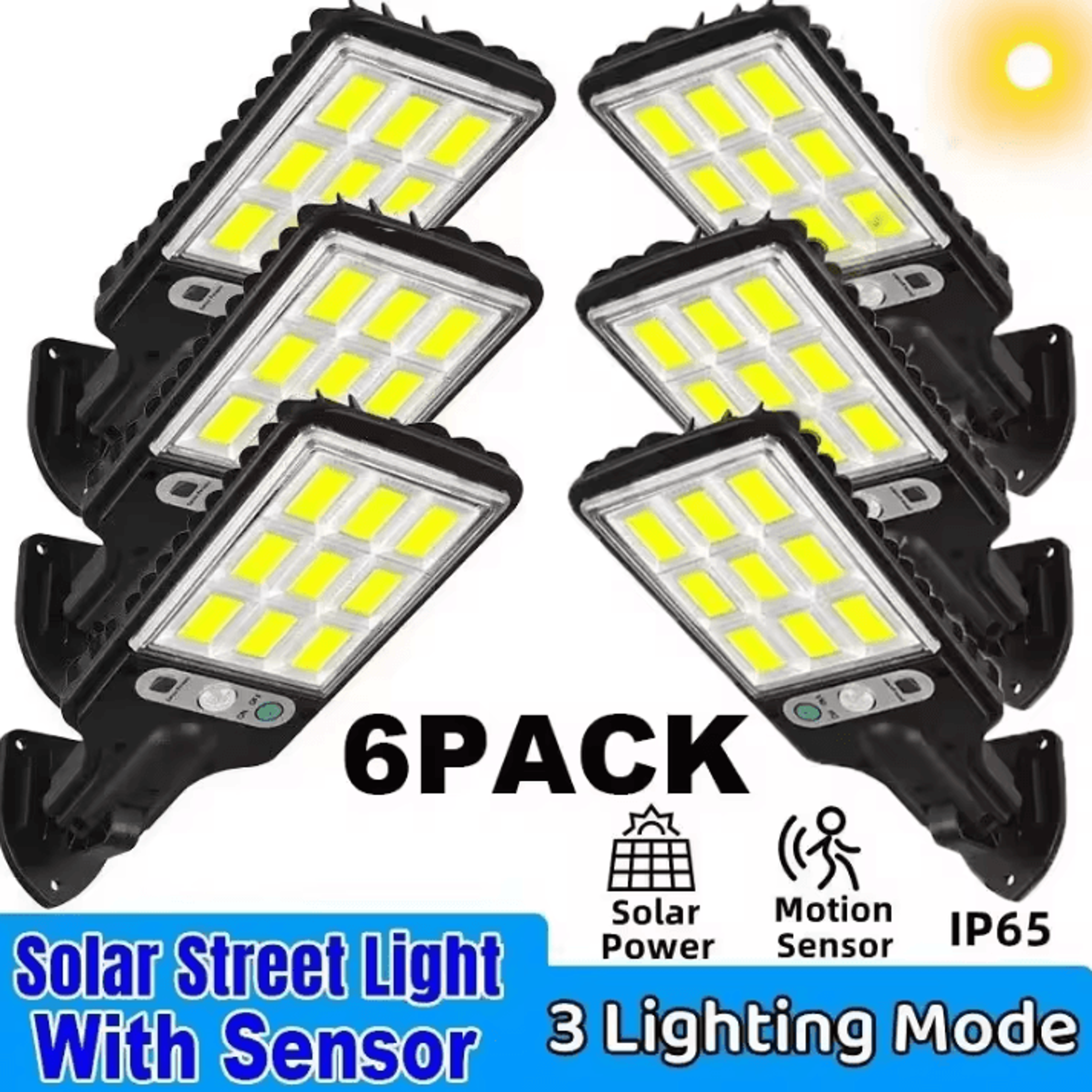 Solar Garden Wall Light Outdoor LED Lamps Waterproof Sunlight Powered Lighting For Yard Patio And O 0