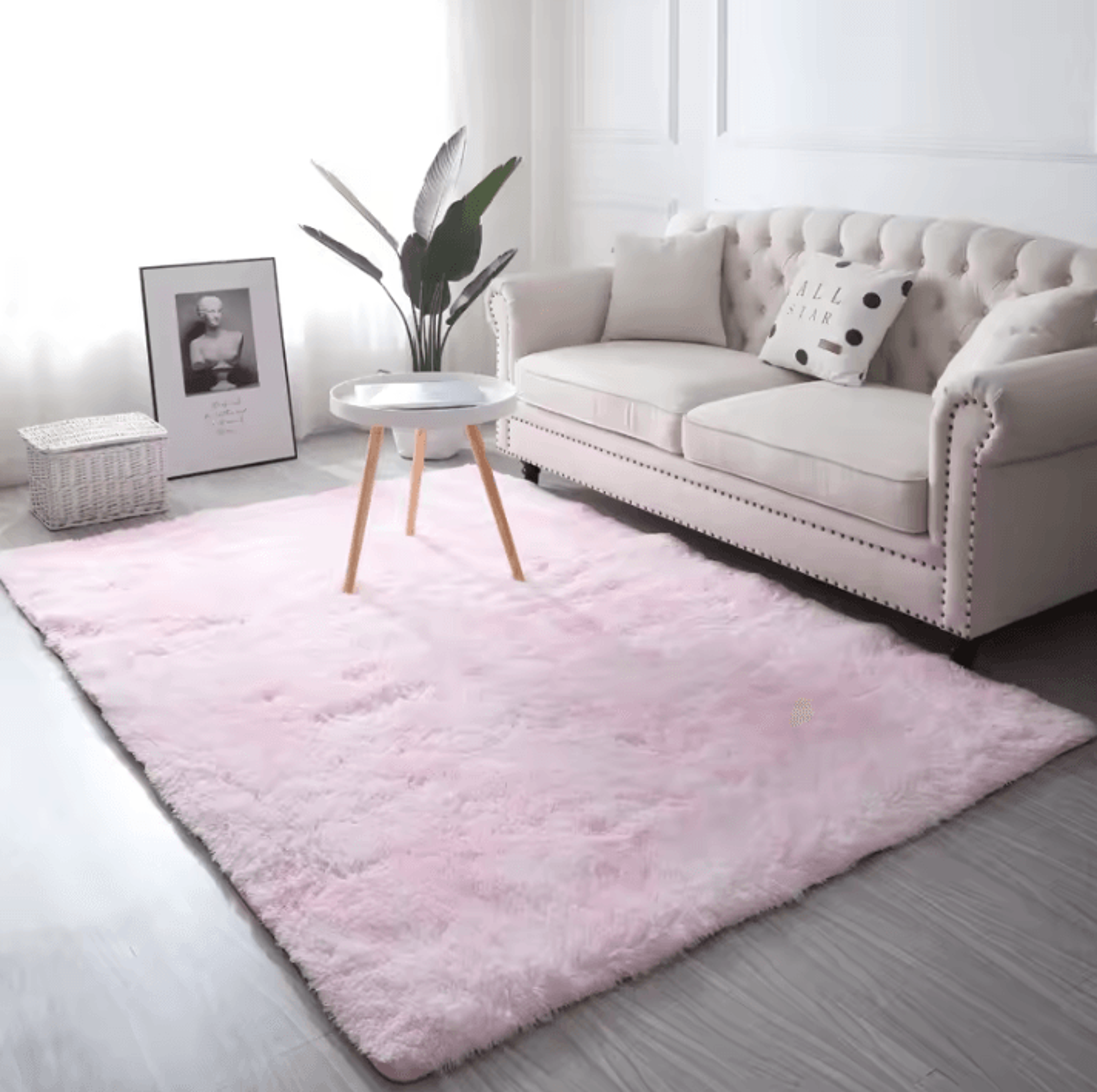 TieDye Plush Rug Soft NonSlip Floor Mat For Living Room Bedroom And Kids 6