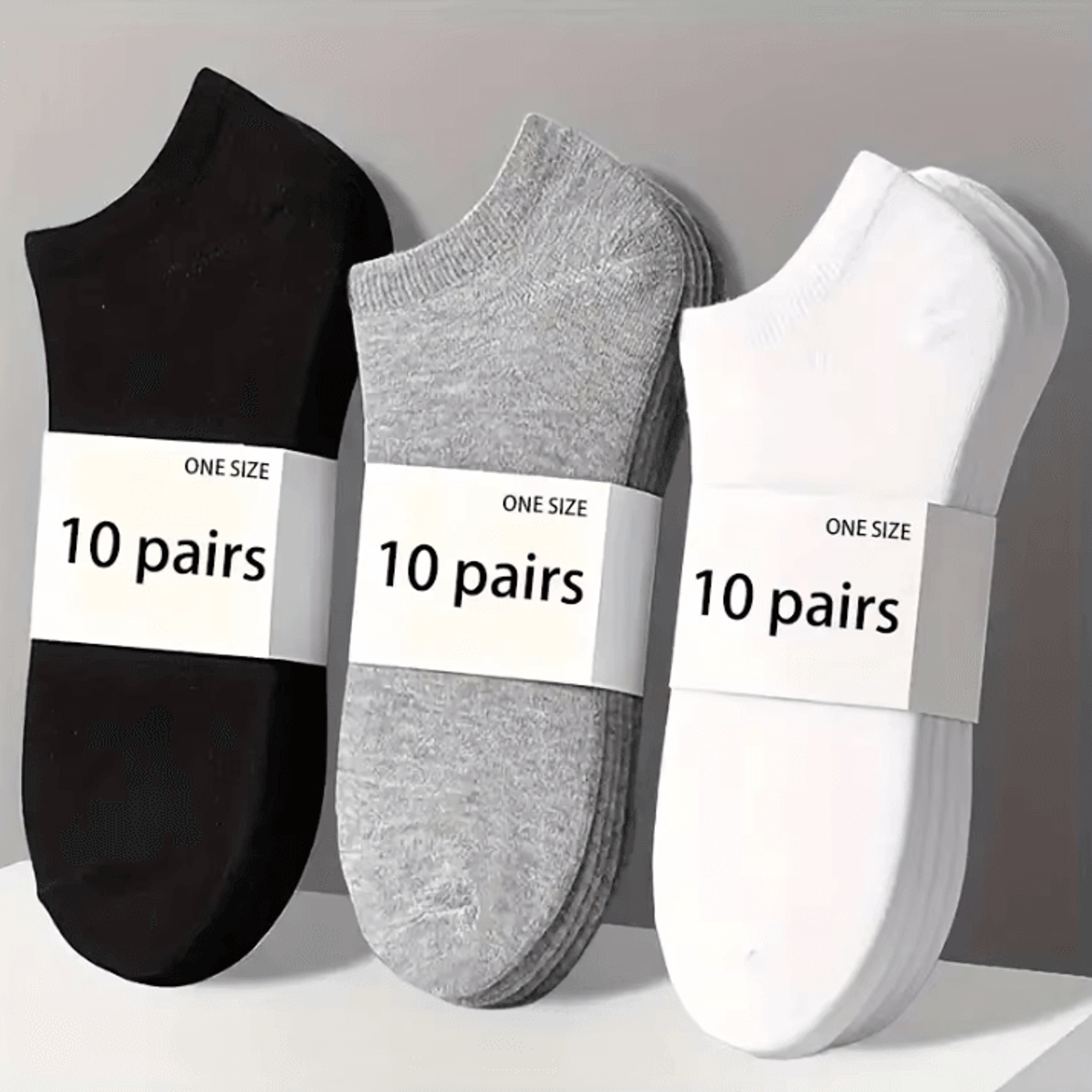Unisex Comfortfit Ankle Socks Breathable Lightweight Socks For Sports And Daily Wear 0