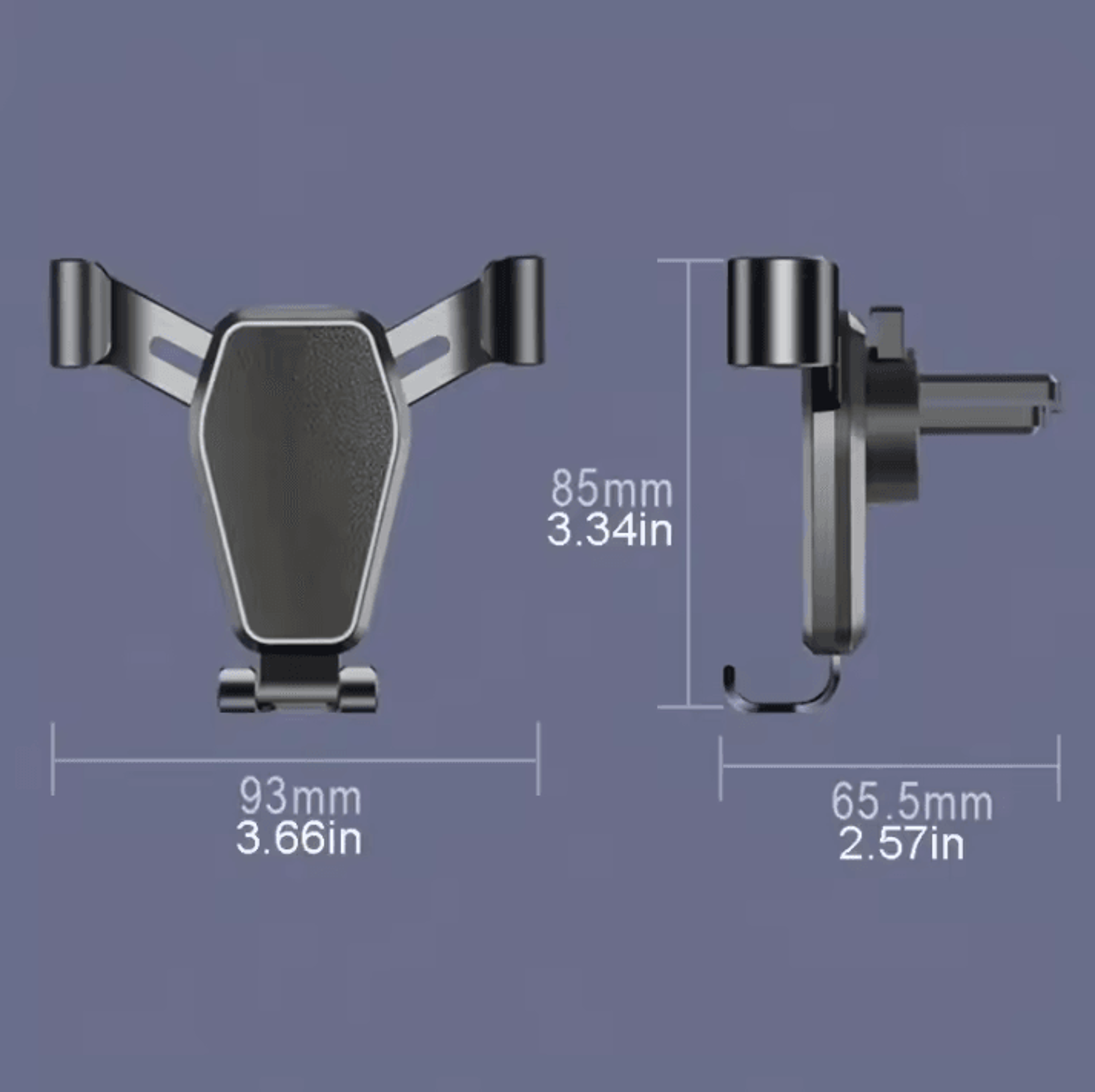 Automatic Gravity Phone Holder  Universal Car Phone Mount Air Outlet Navigation Bracket 6