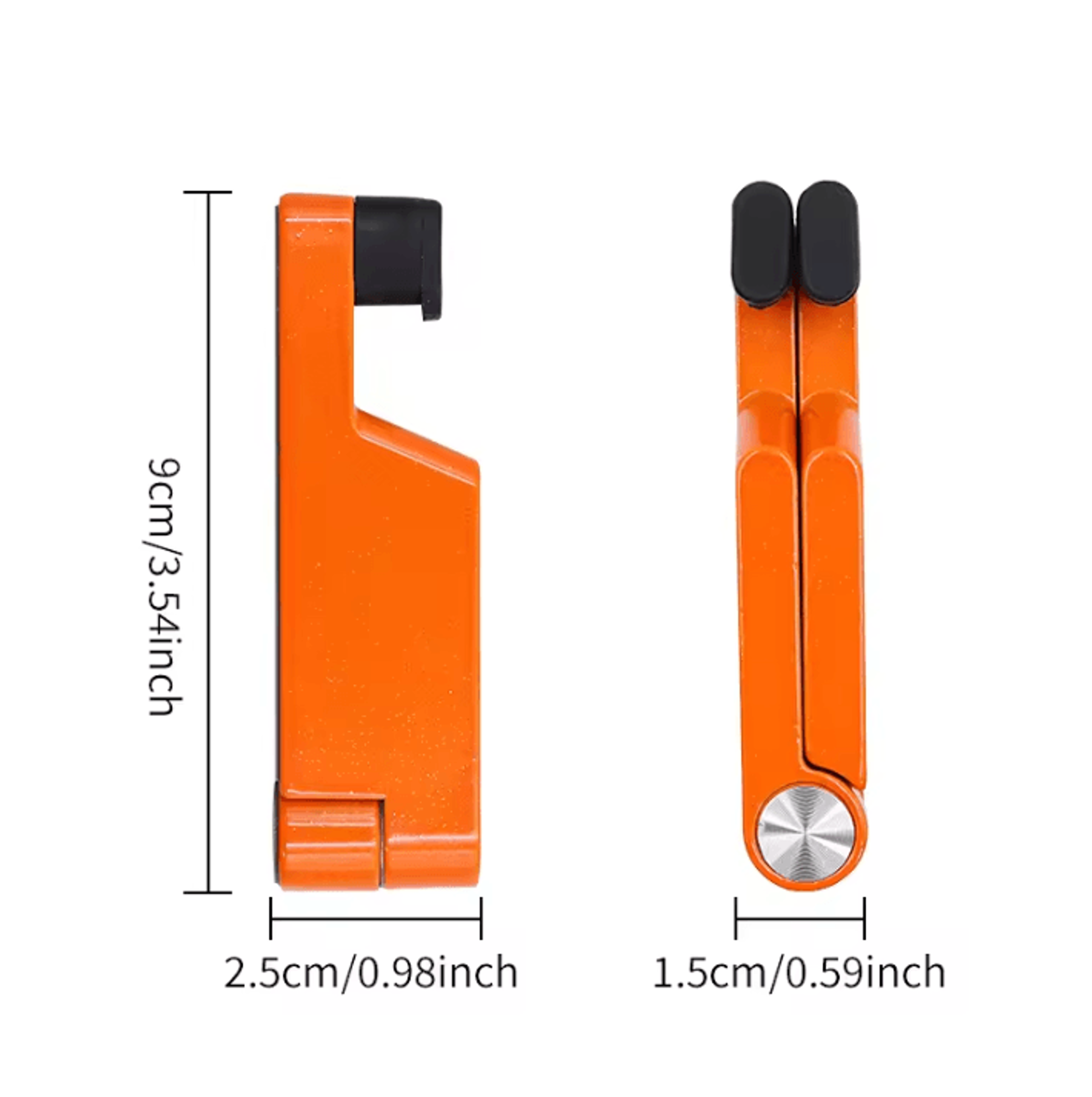 T2 Universal Mini Aluminum Phone Holder  Portable Folding Phone Stand And Desk Mount Cradle 7