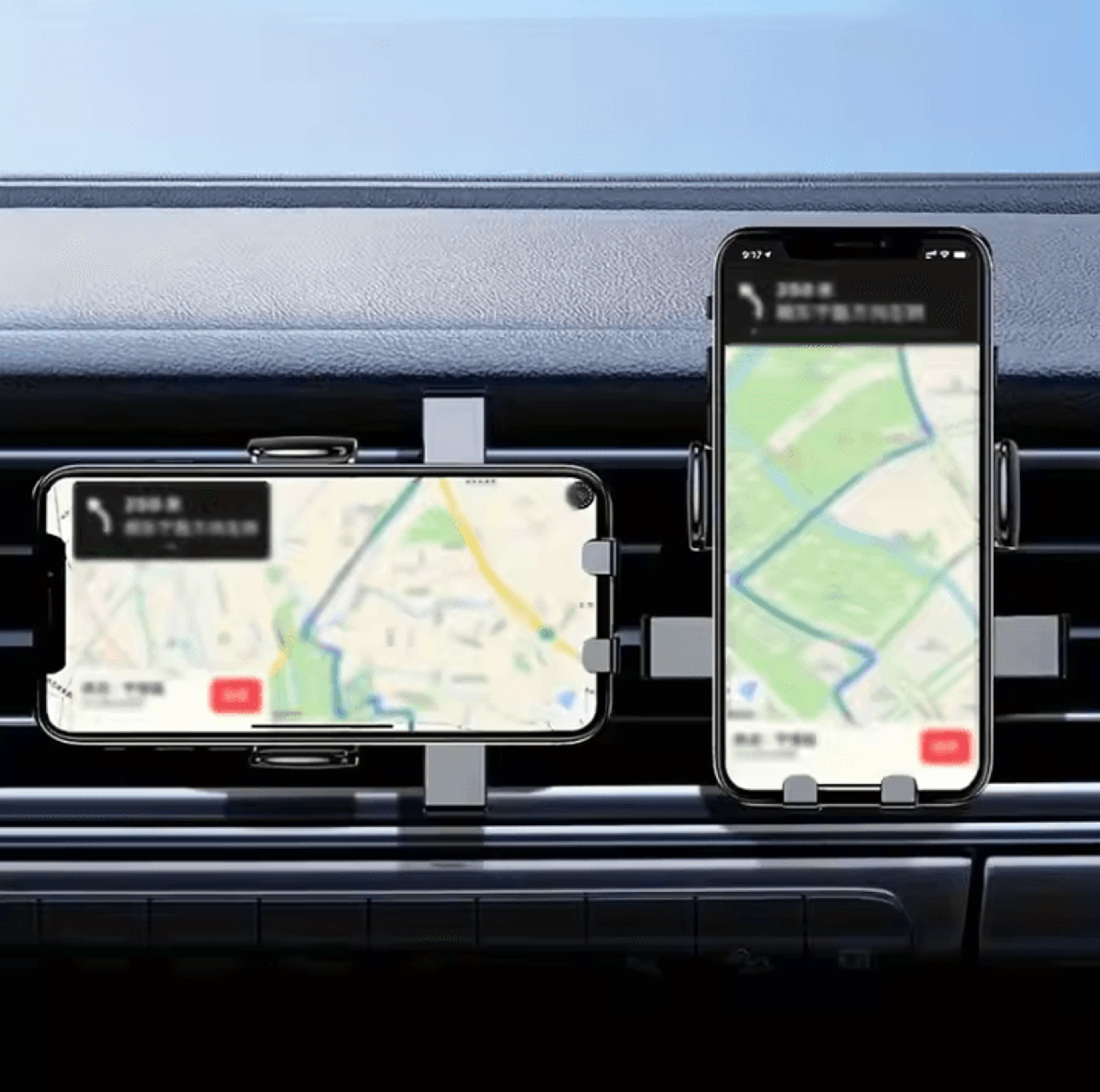 Gravity Car Phone Holder  Air Vent Clip Mount Mobile GPS Phone Stand For Smartphones 2