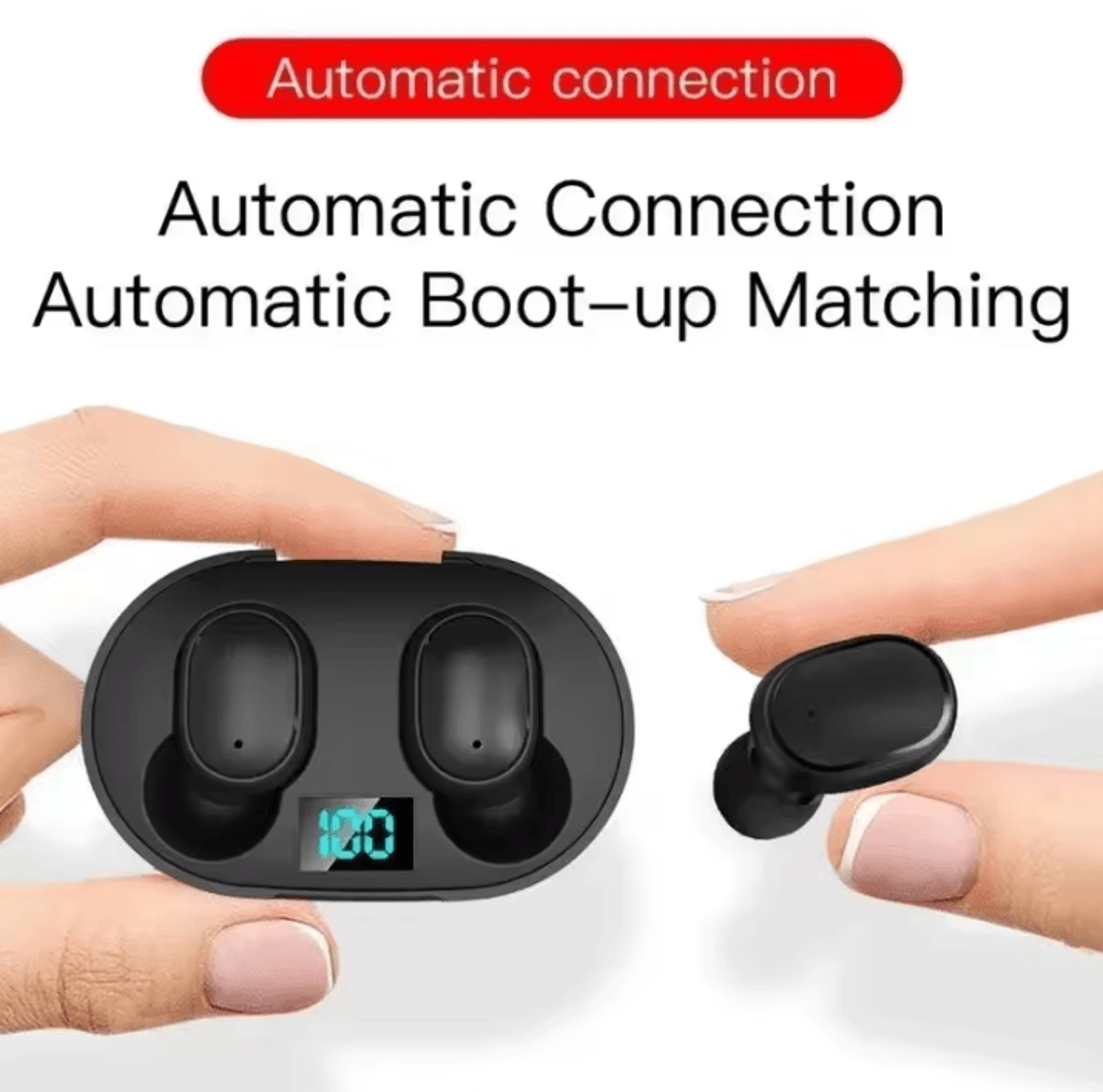 E6S Wireless Bluetooth Earphones  TWS Noise Cancelling Earbuds With Mic For Sport And Everyday Use 1