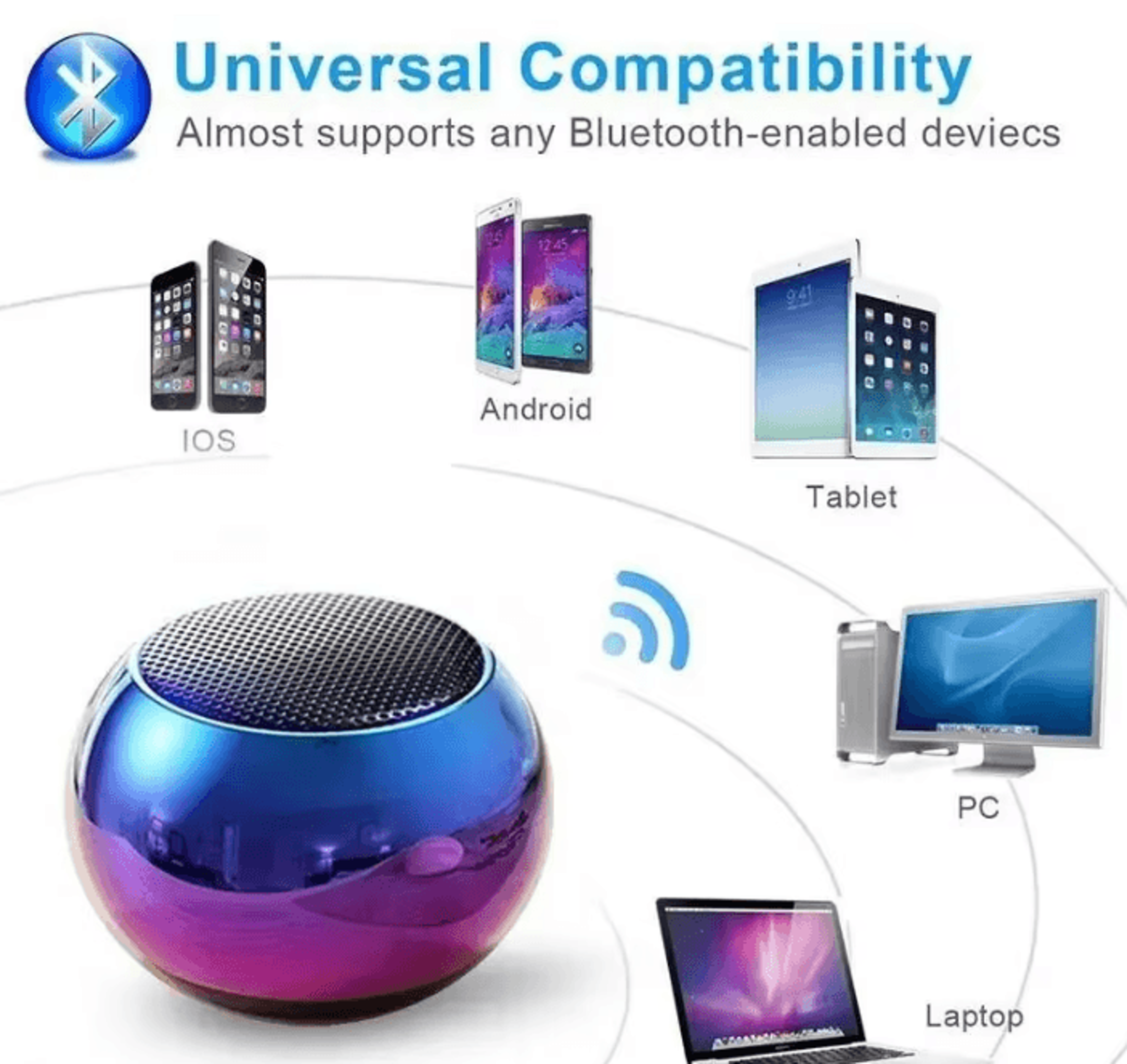M3 Small Portable Bluetooth Speaker  Wireless Subwoofer With Heavy Metal Gun Design For Outdoor Act 1