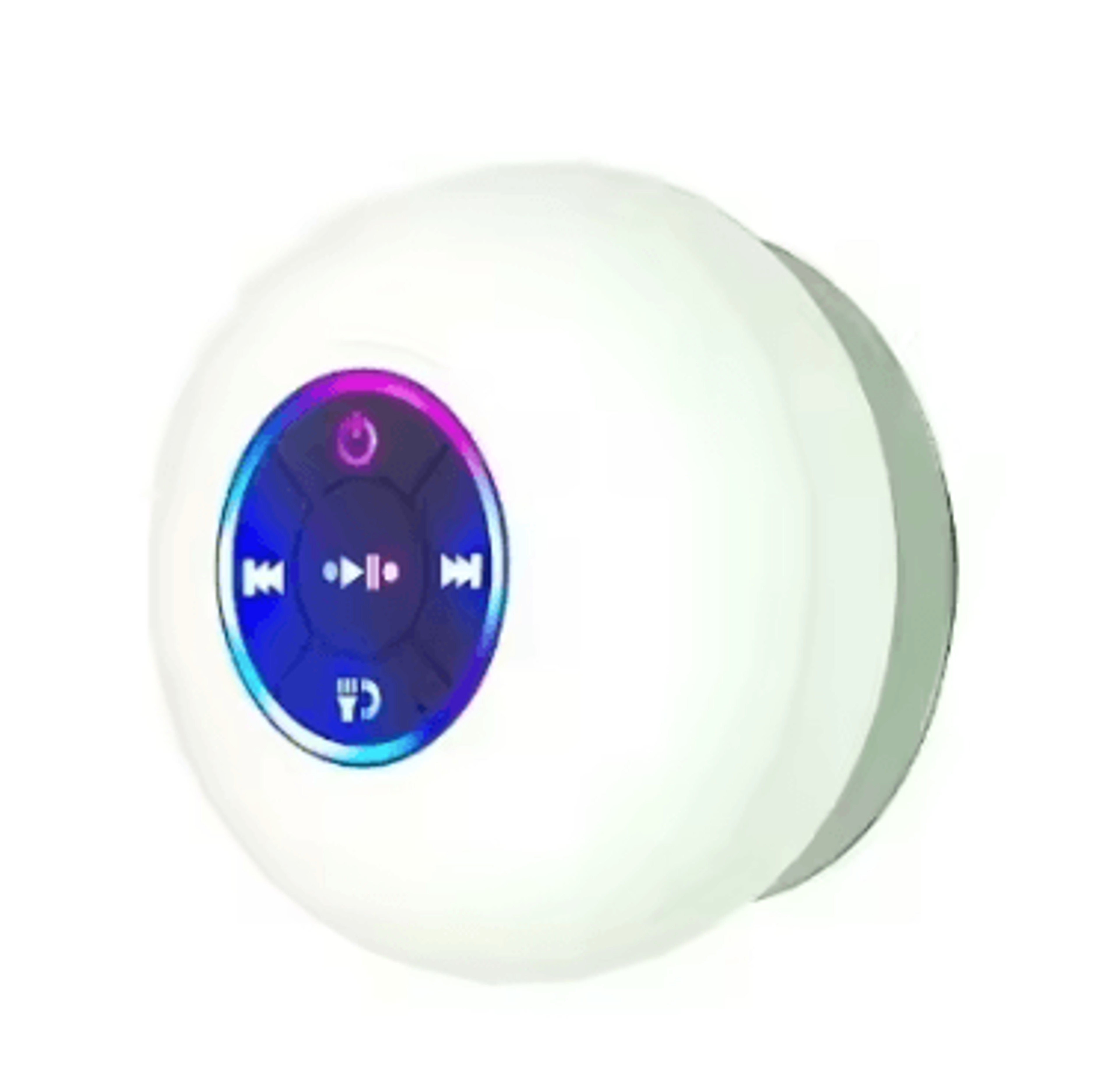 Portable Bluetooth Speaker  LED IPX4 Waterproof Outdoor Loudspeaker With Suction Cup Mini Stereo So 8