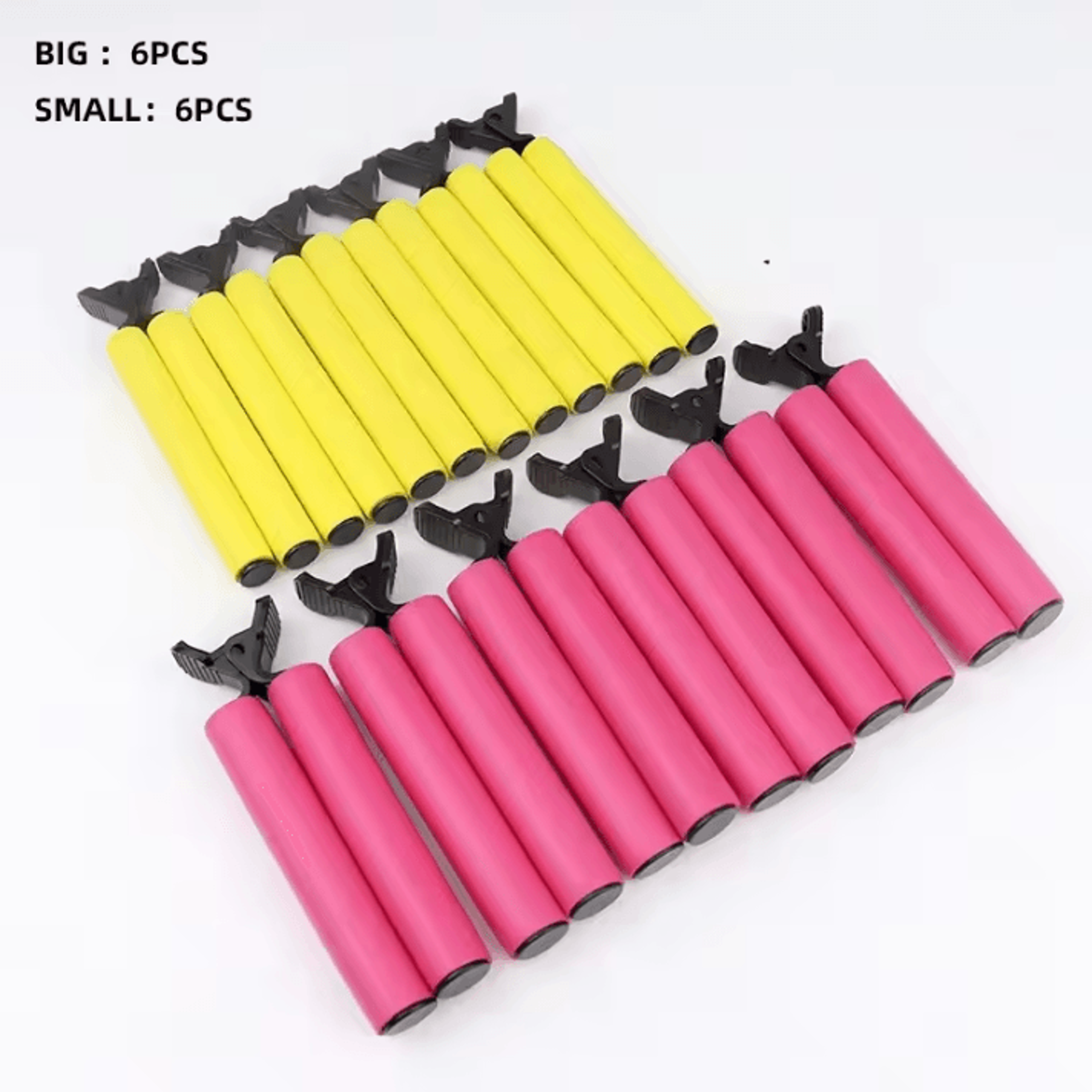 Marseilis Hair Rollers Set Cold Rods Curler Bars And Hair Clips For Fluffy Wavy And Perm Styles 7