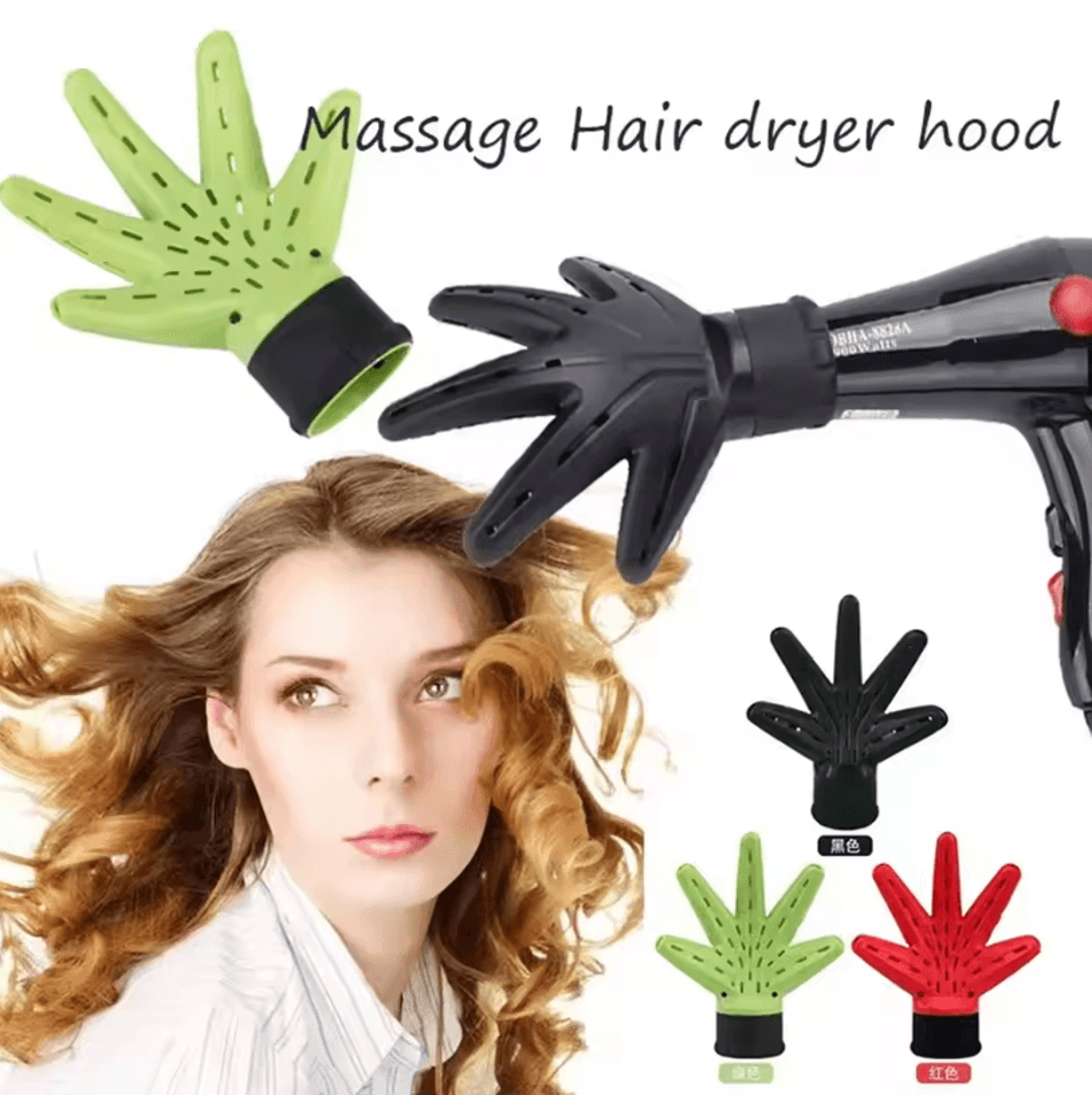 Hot Hair Dryer Diffuser Cover Blow Dryer Accessory For Curly Hair And Fluffy Styling 0
