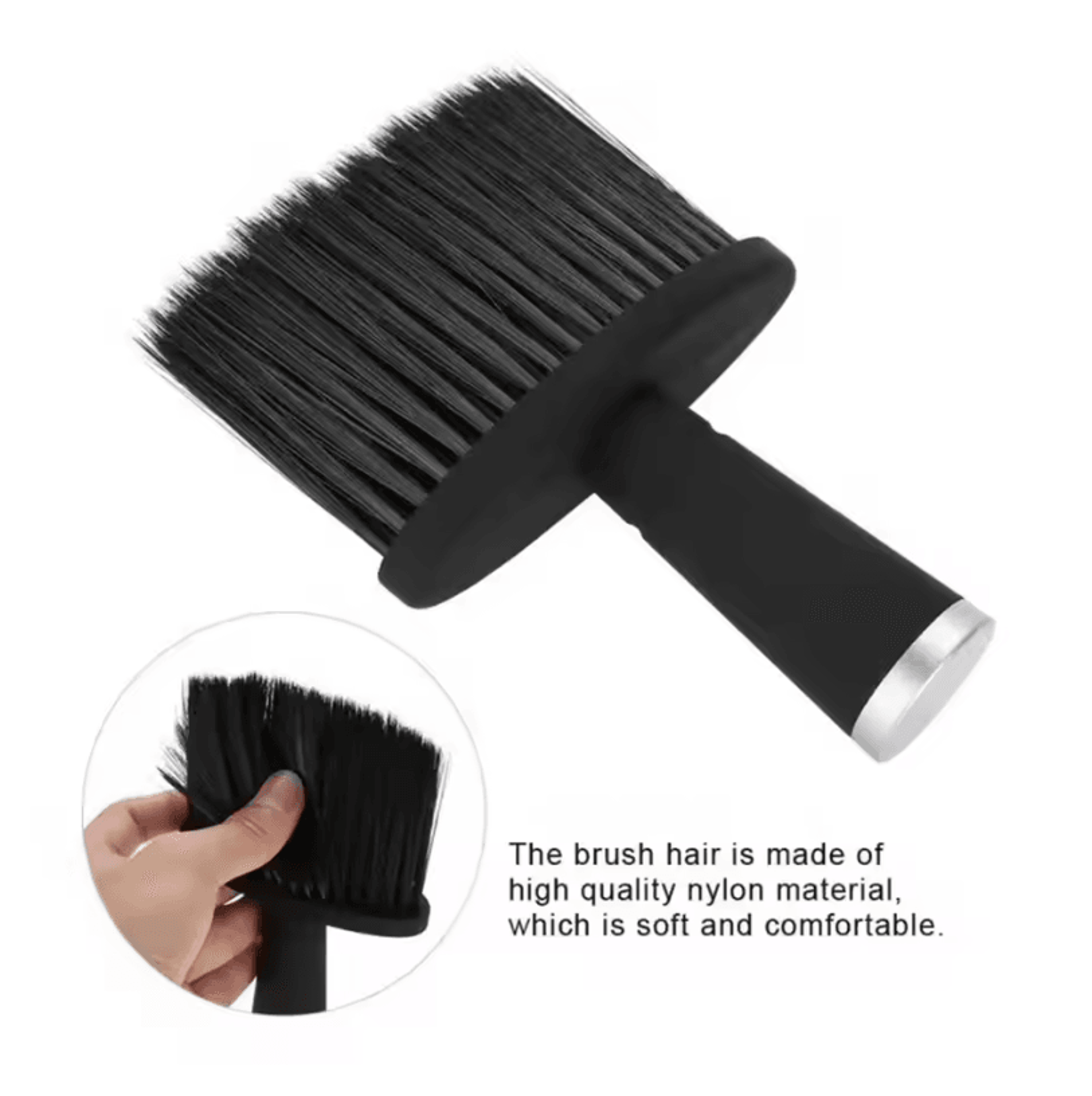 Professional Barber Neck Duster Brush For Hair And Face Cleaning 2