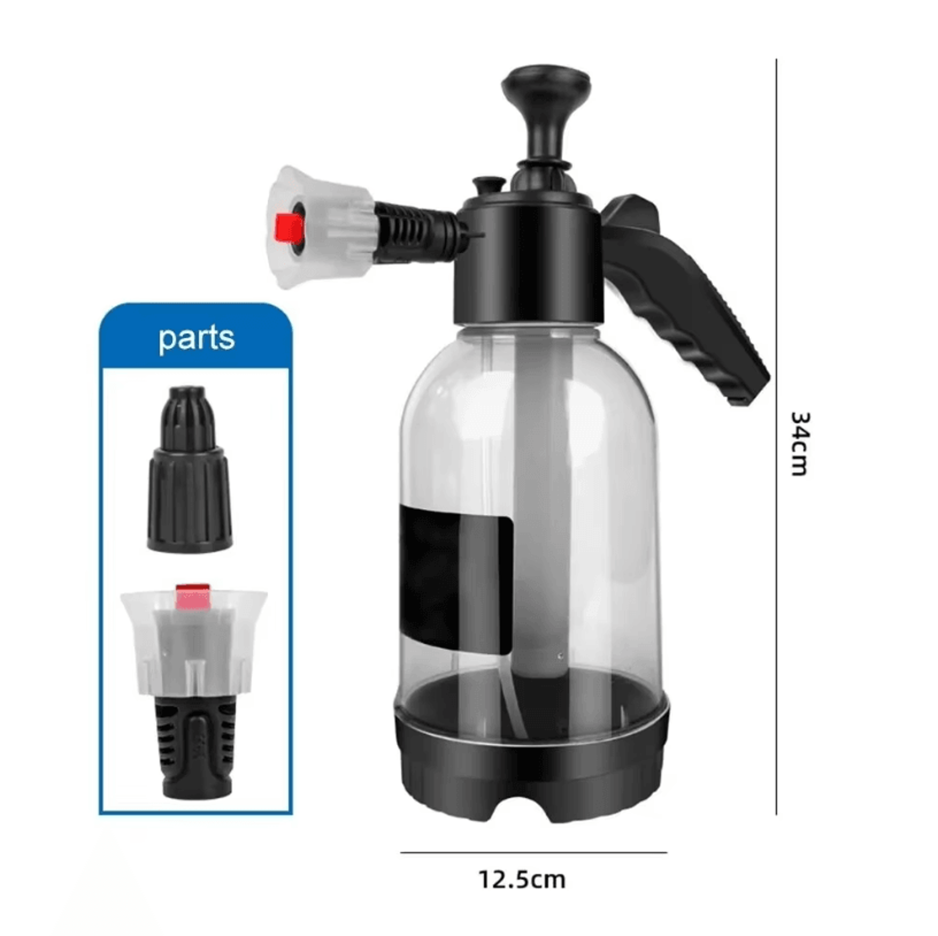 2L HandHeld Foam Sprayer For Car Wash Watering And Cleaning 5