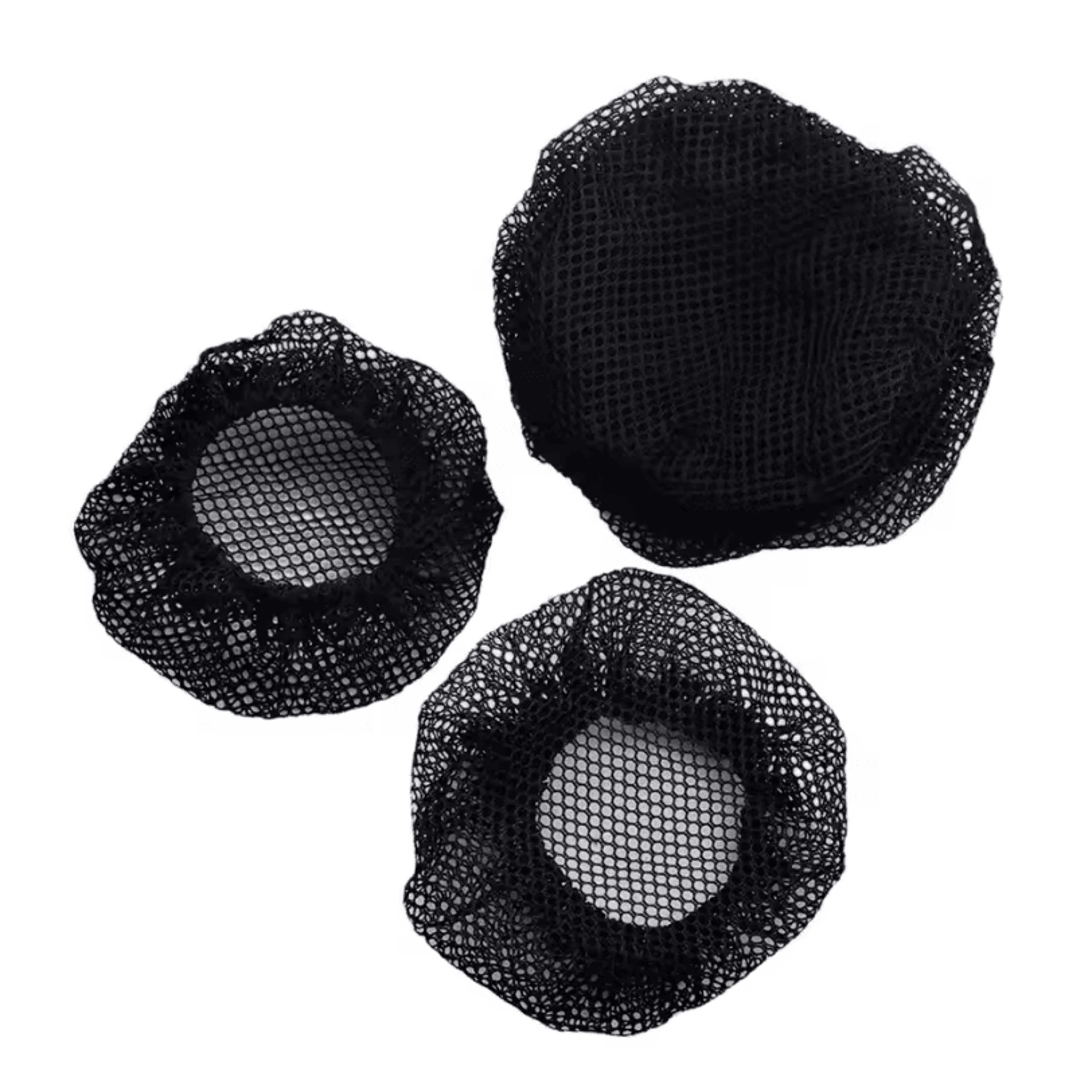 2Pack Ladies Crochet Mesh Bun Cover Hair Nets For Dance And Daily Style 5