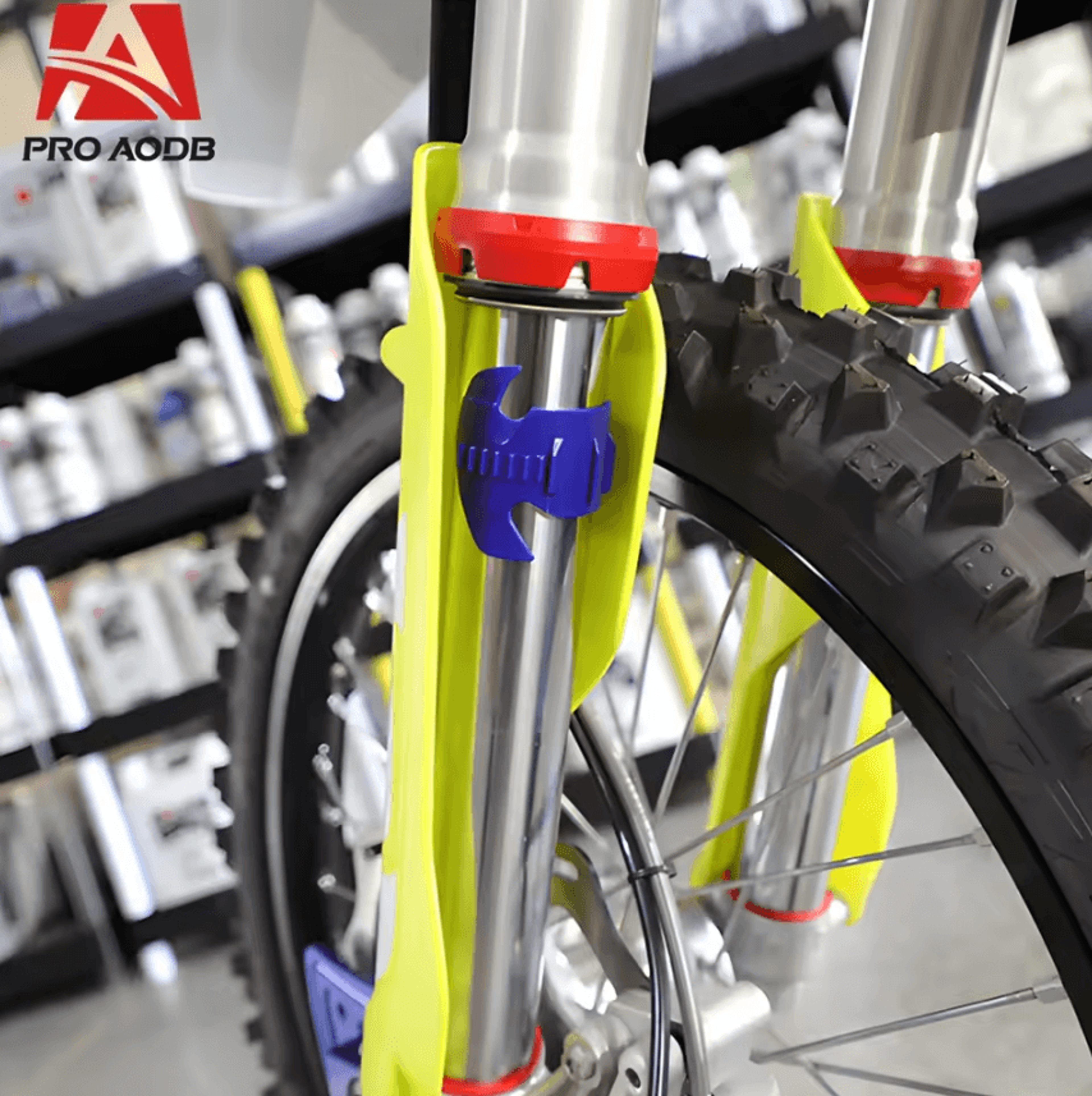 4555mm Motocross Fork Cleaner Tool For KTM Kawasaki Suzuki Honda Yamaha 3