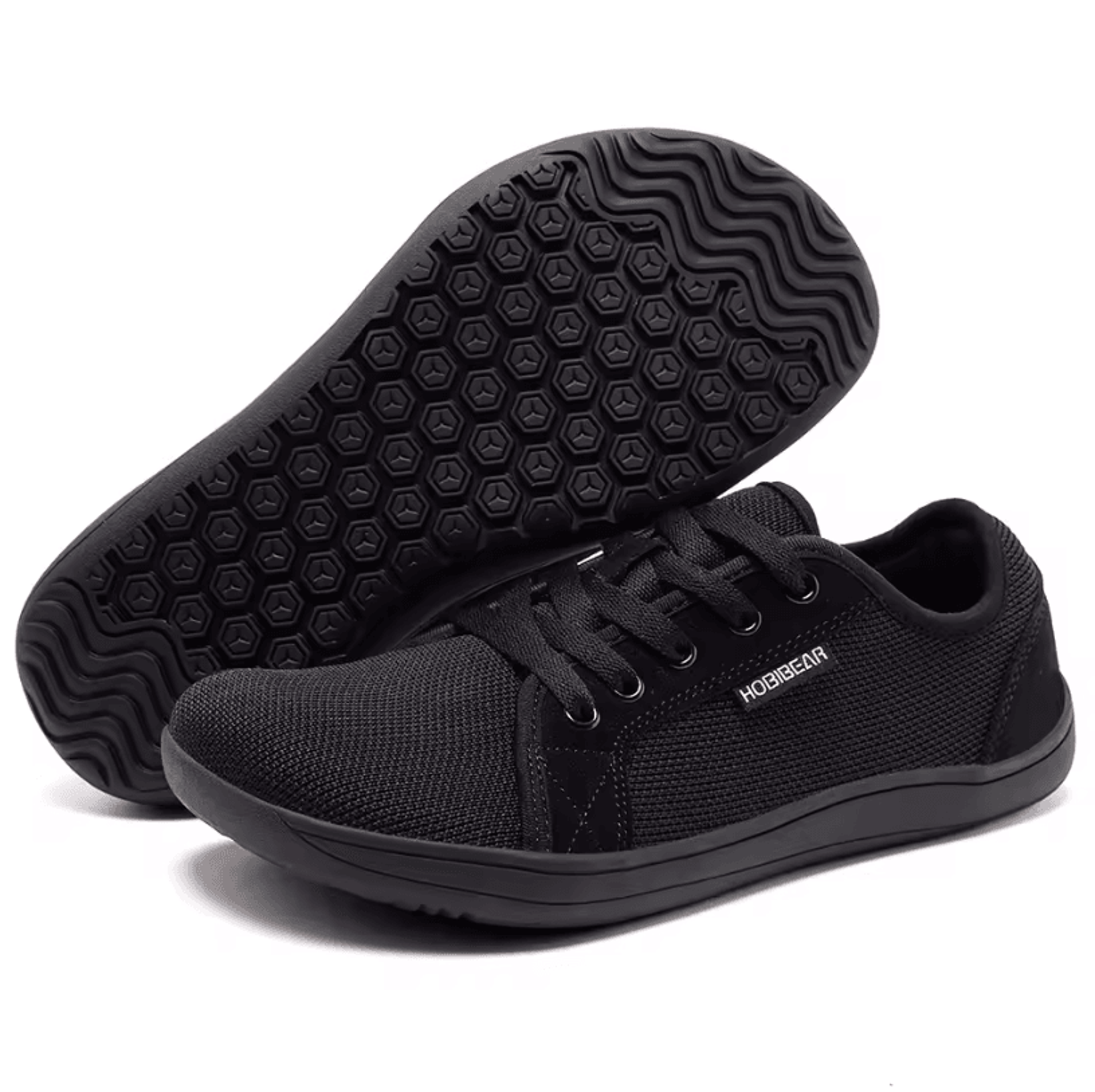 HOBIBEAR Wide Barefoot Shoes For Men And Women  NonSlip Minimalist Trail Running Sneakers 9