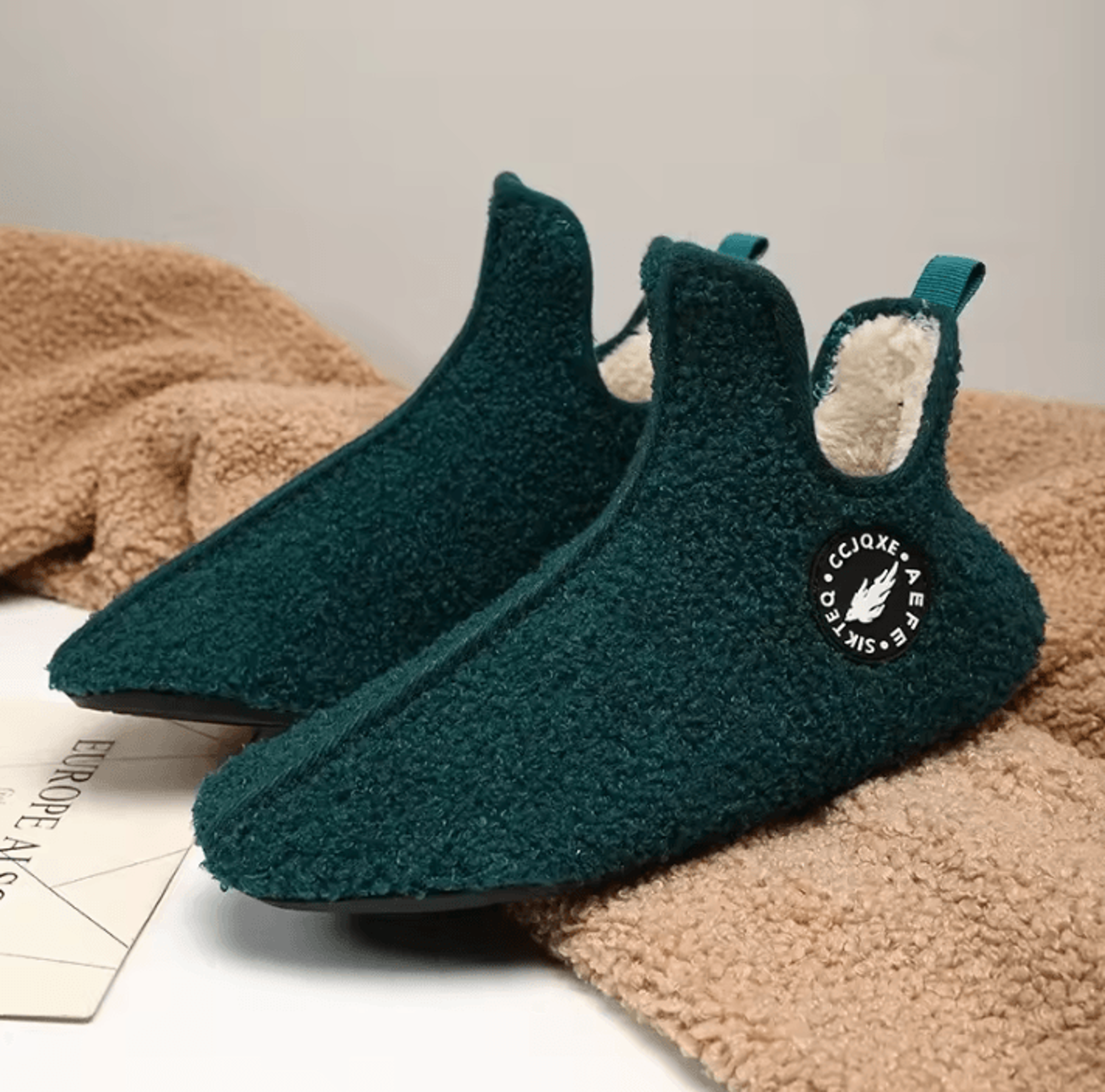 Warm Winter Slippers For Men And Women  Cozy NonSlip Indoor Home Shoes 9