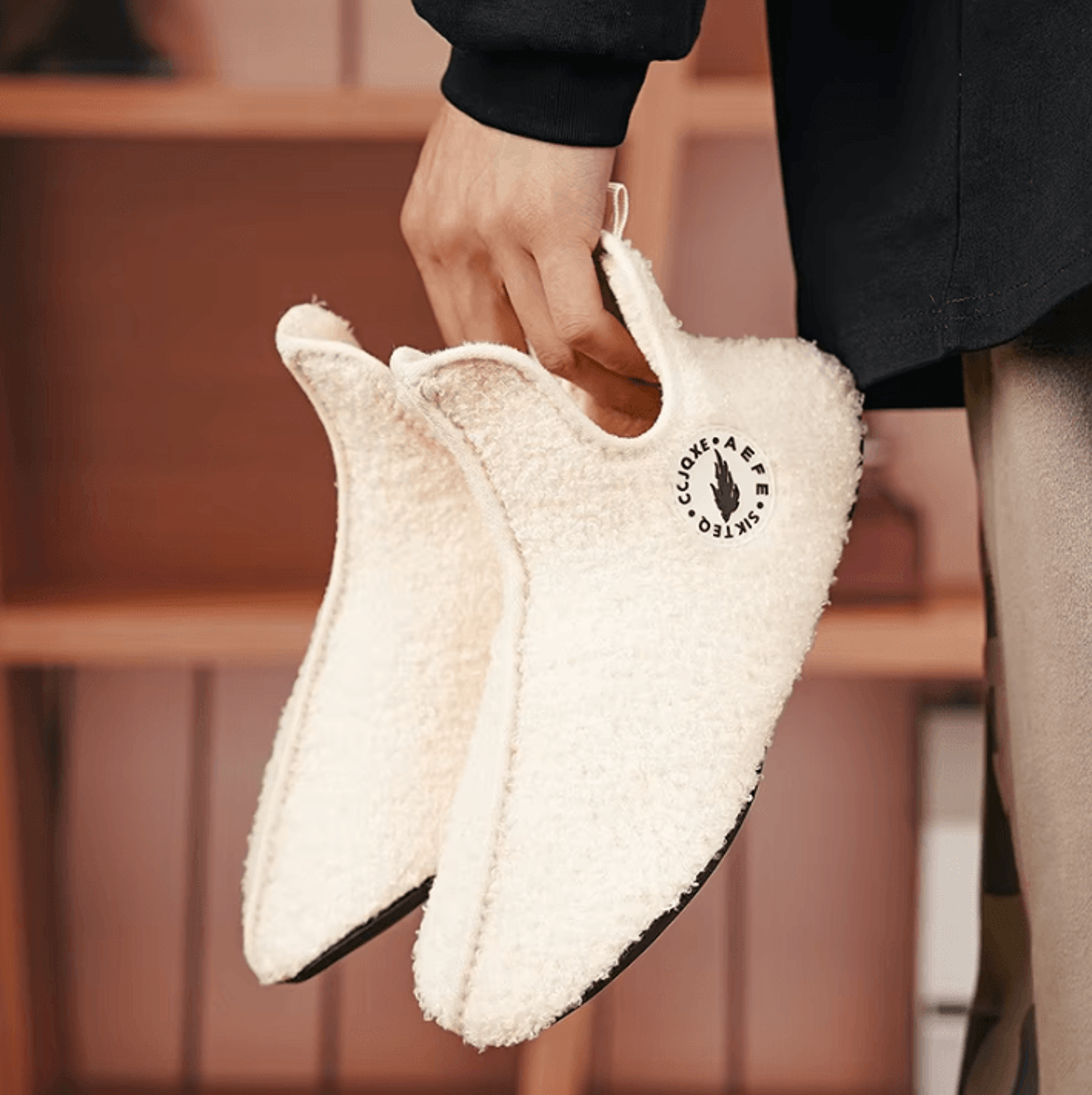 Warm Winter Slippers For Men And Women  Cozy NonSlip Indoor Home Shoes 1