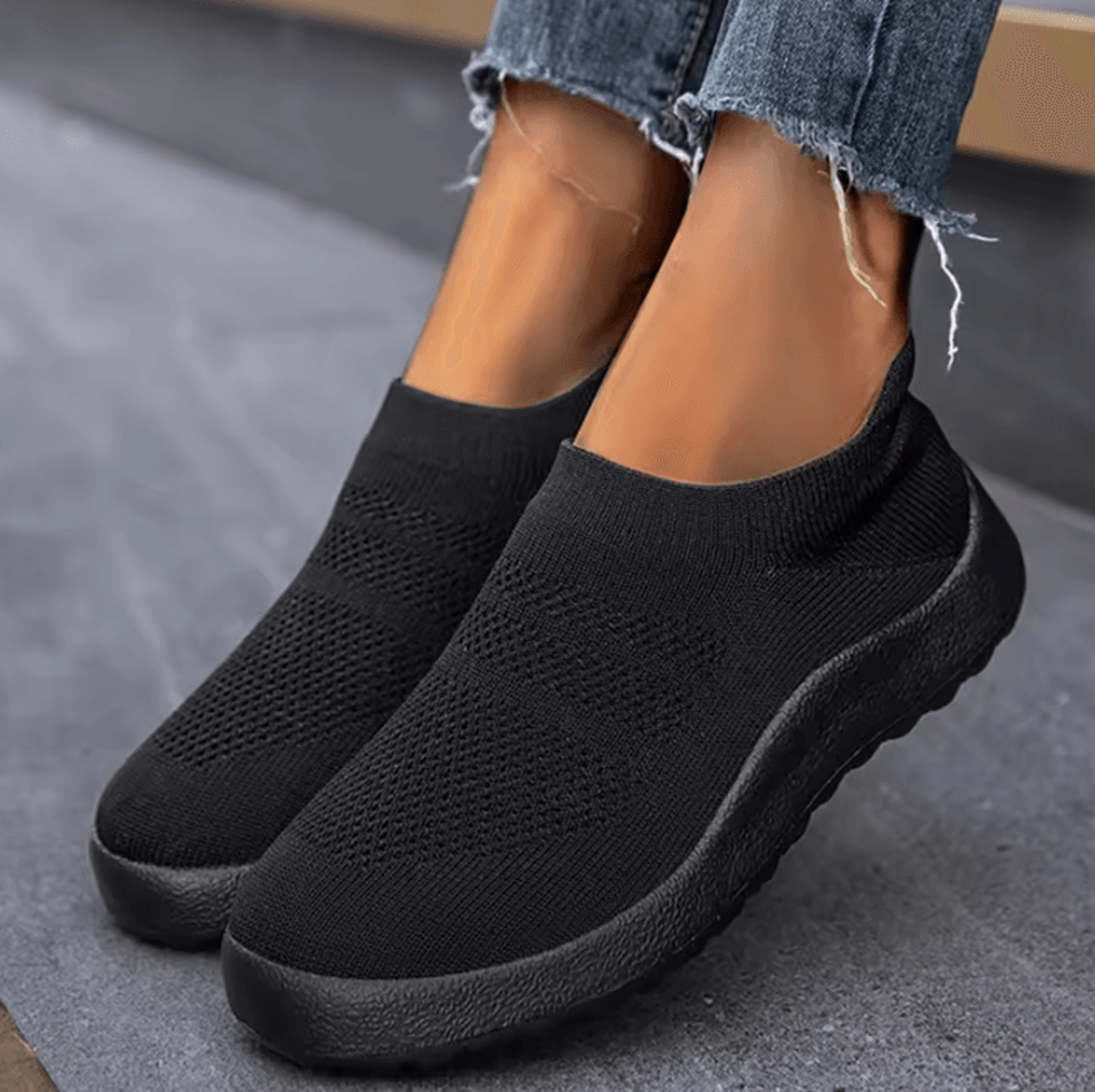 2024 Womens Breathable SlipOn Sport Sneakers  Lightweight Comfortable Running And Casual Shoes 2