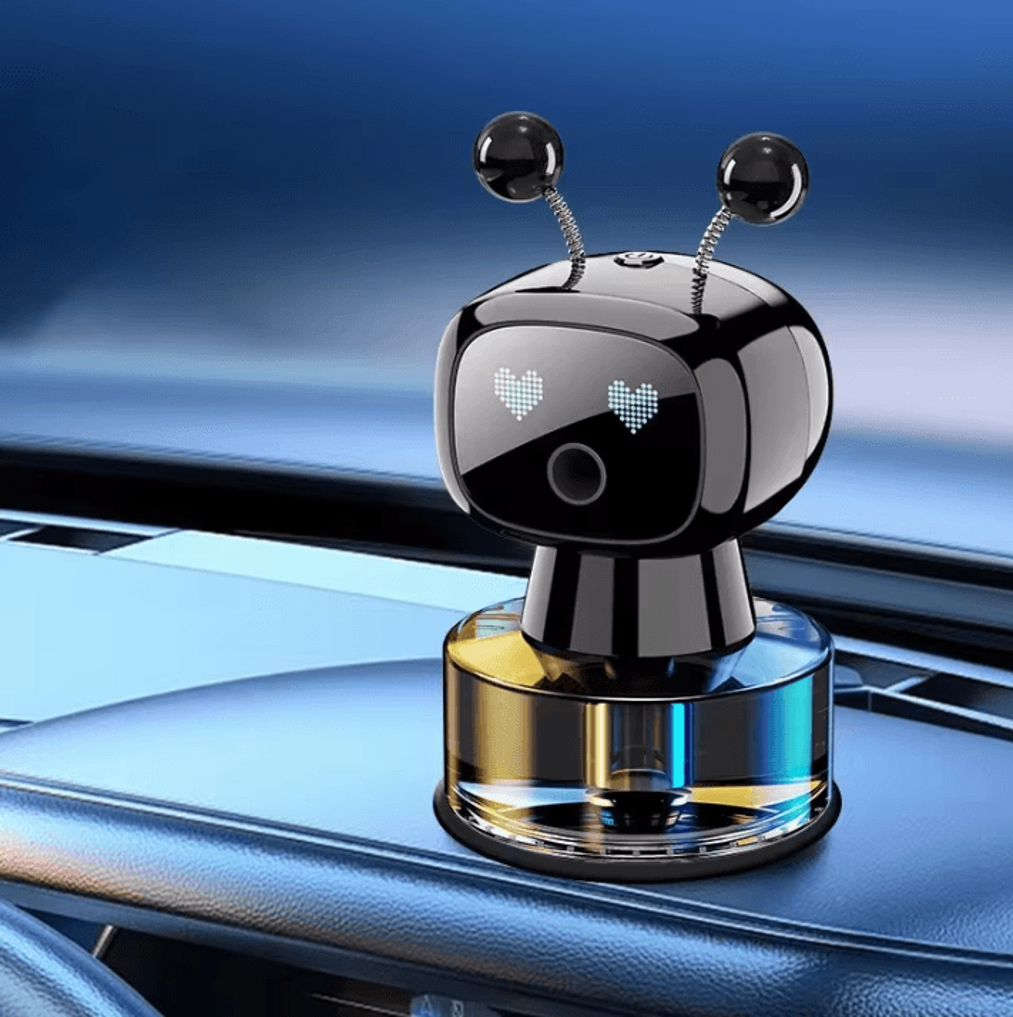 Smart Car Air Freshener  Rechargeable Aroma Diffuser With AI Sensing And 4 Adjustable Levels 4