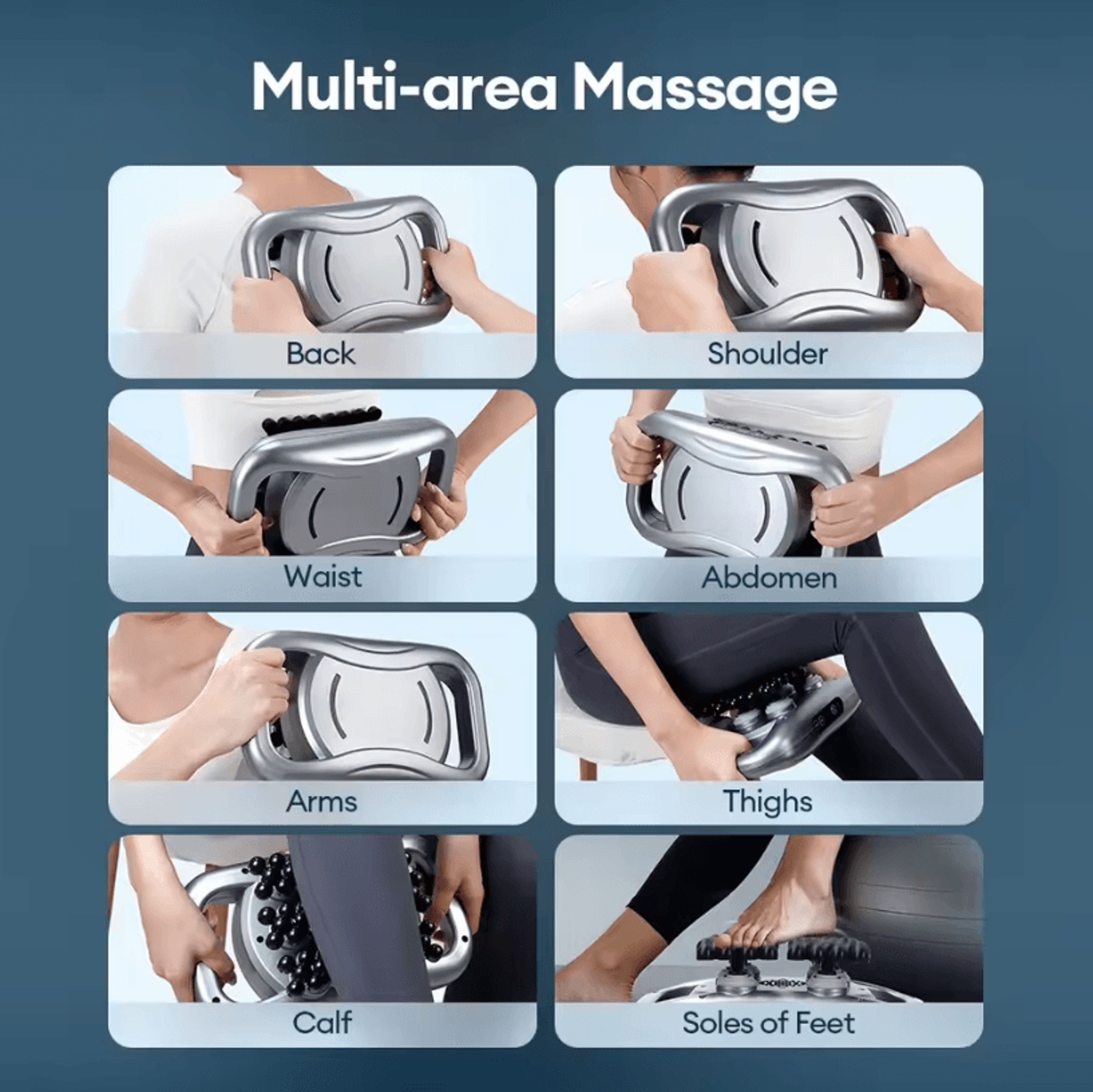 66Head High Frequency Massage Gun  Fascia Vibration Body And Deep Tissue Massager 1