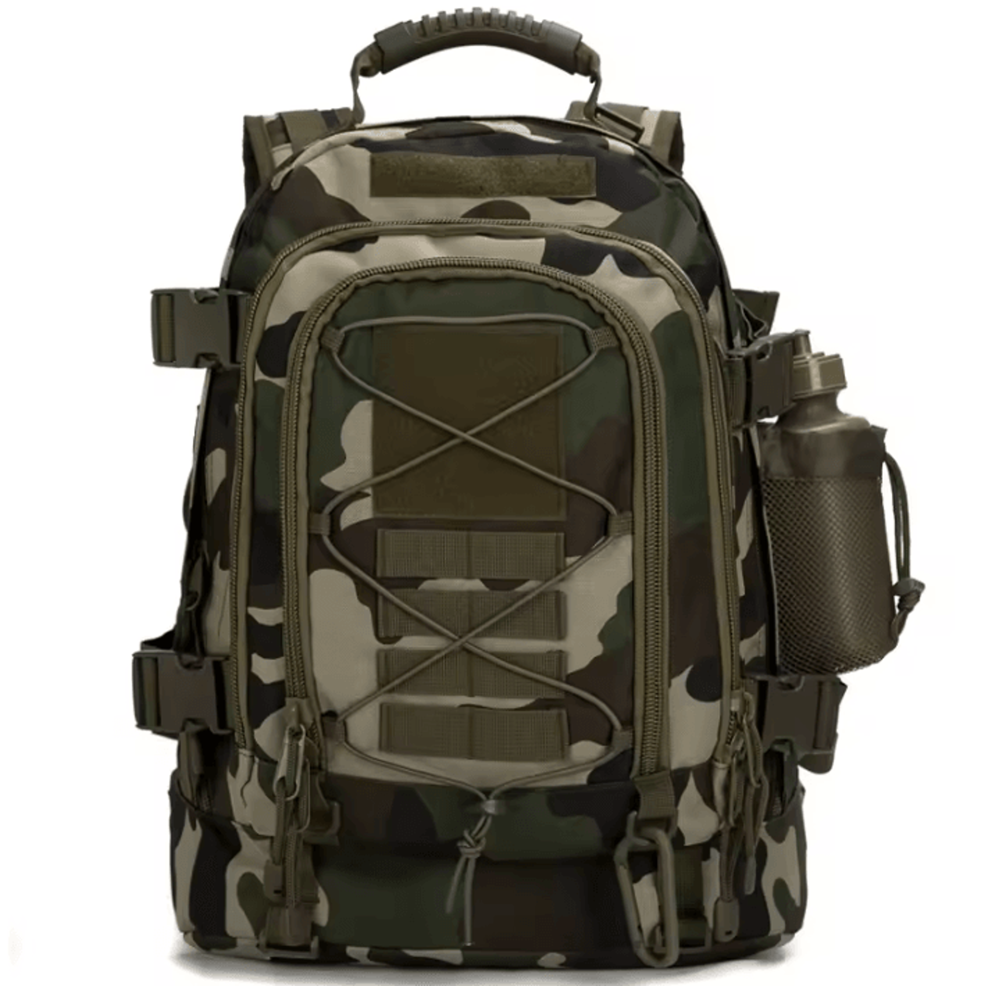 65L Tactical Backpack  Outdoor Hiking Military MOLLE Large Capacity Travel Rucksack 9
