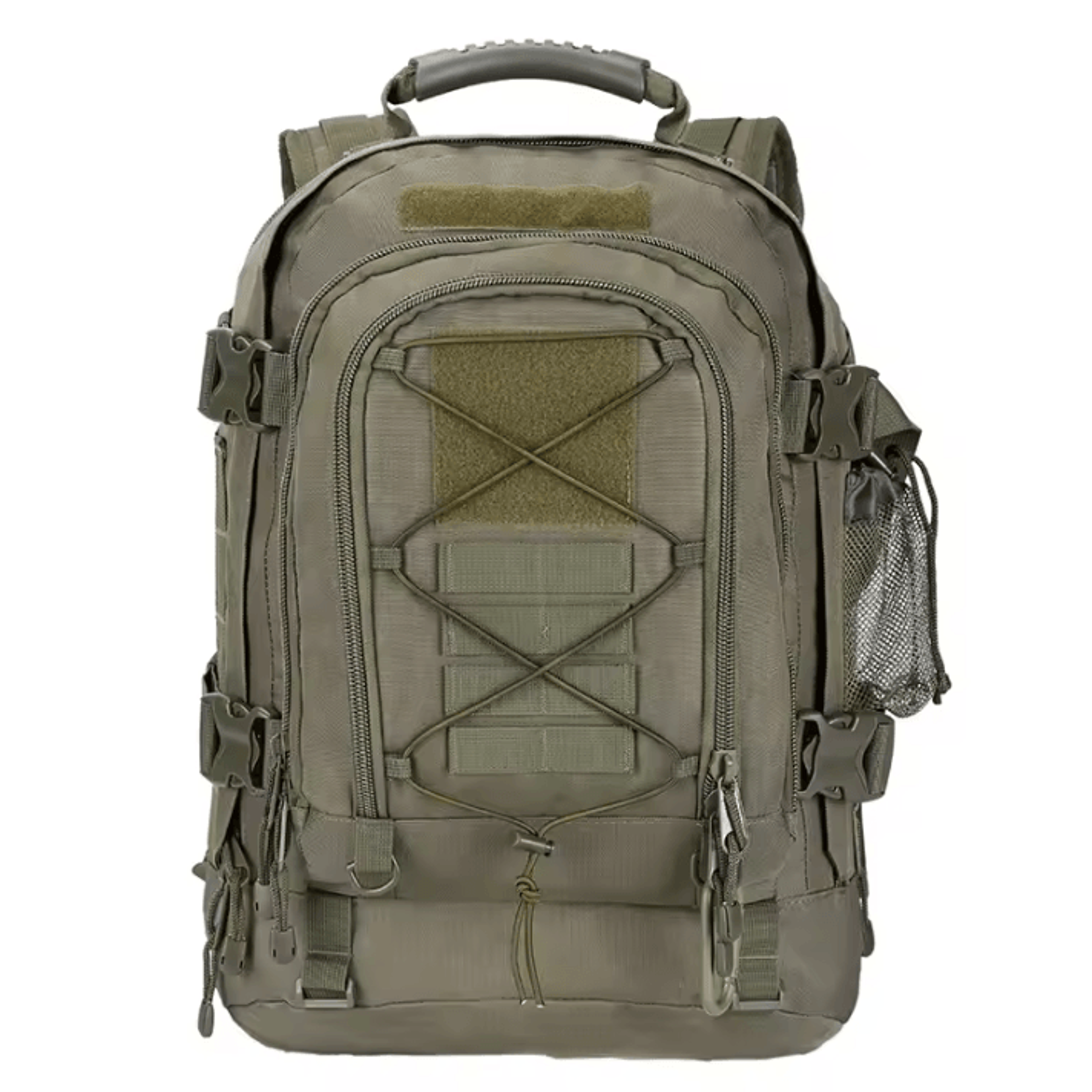 65L Tactical Backpack  Outdoor Hiking Military MOLLE Large Capacity Travel Rucksack 5