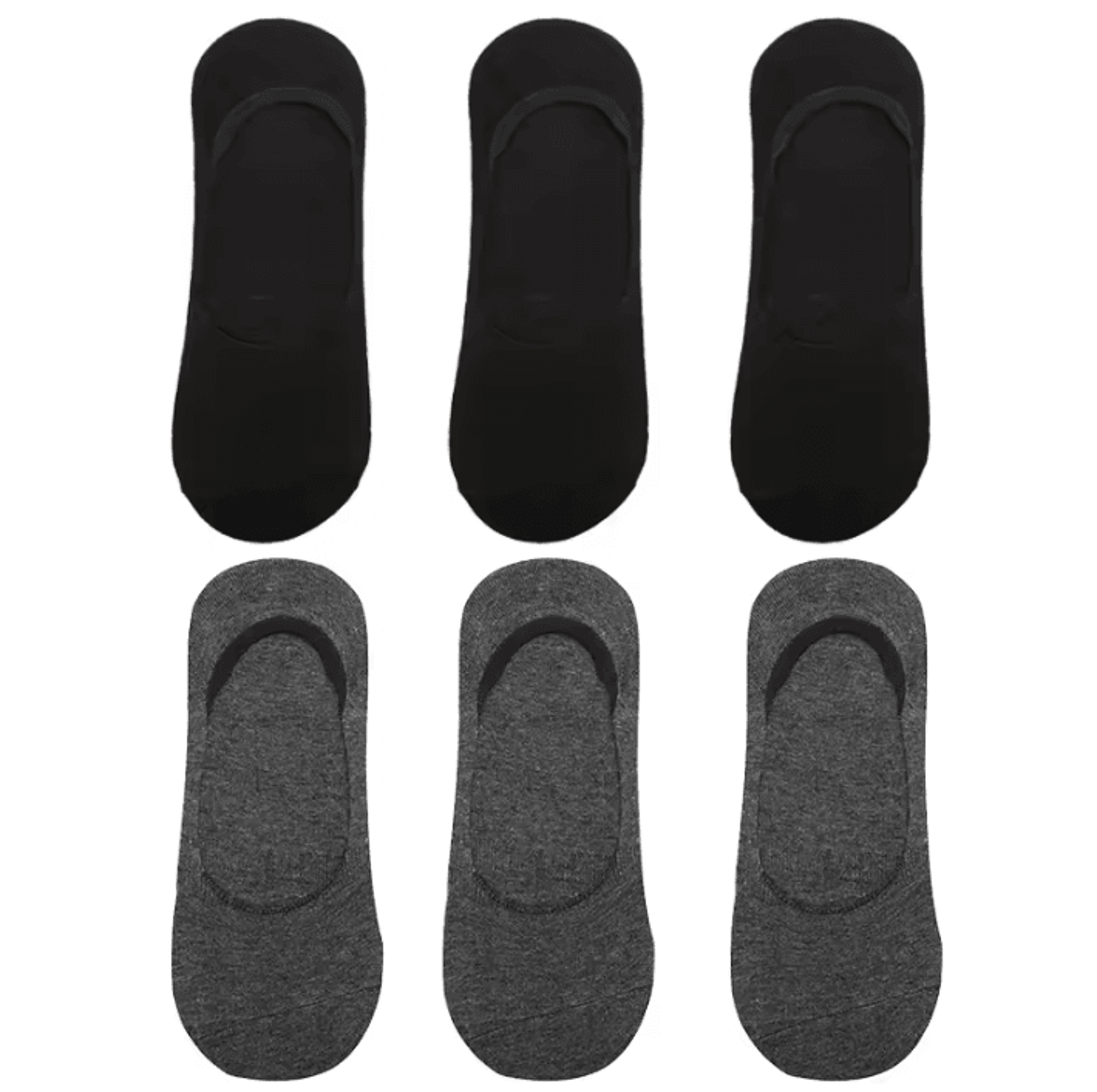 6 Pairs Mens Bamboo Breathable Invisible Socks  Low Cut Casual No Show Socks 15