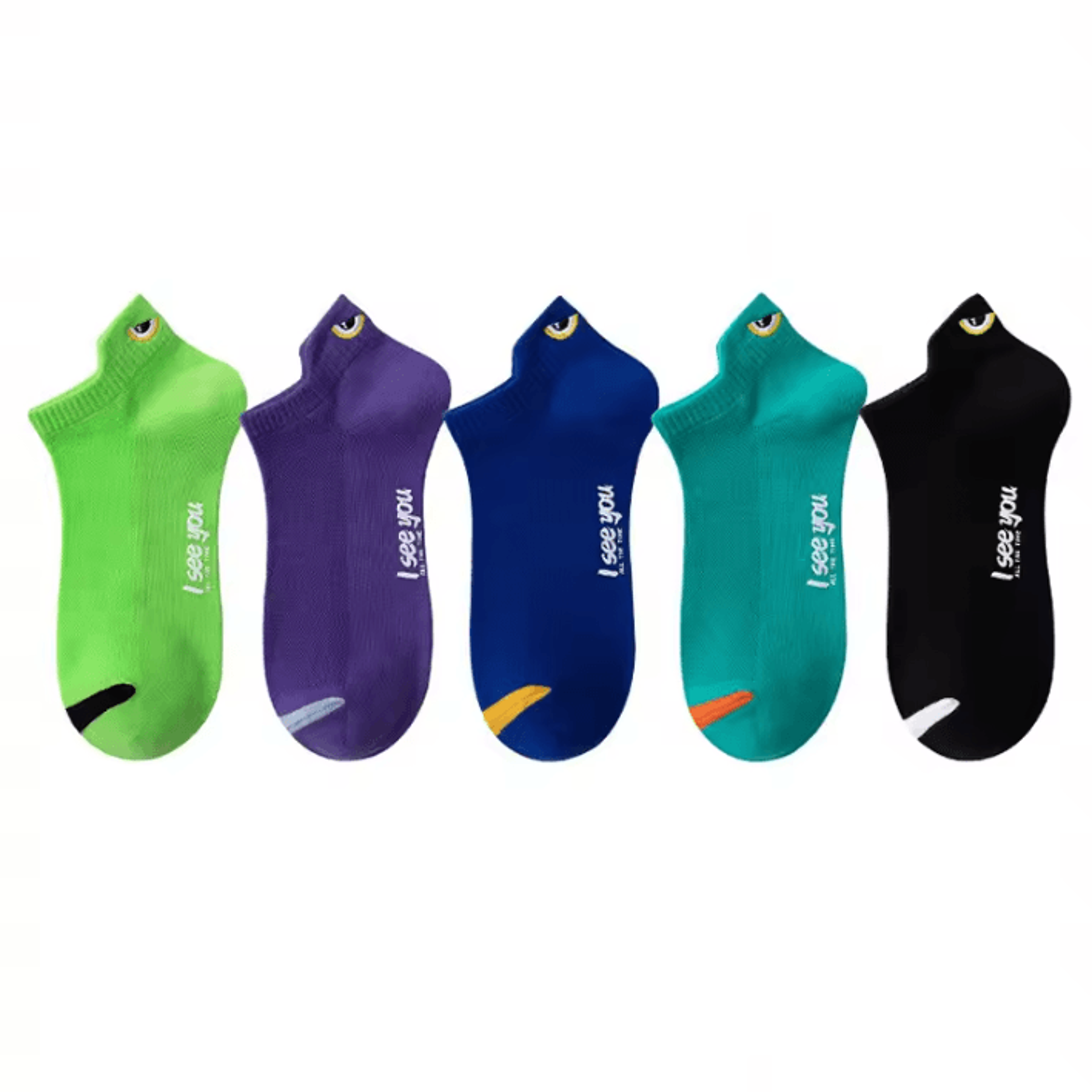 510 Pairs Mens Breathable Ankle Socks  LowCut Casual Athletic Boat Socks US Sizes 612 5