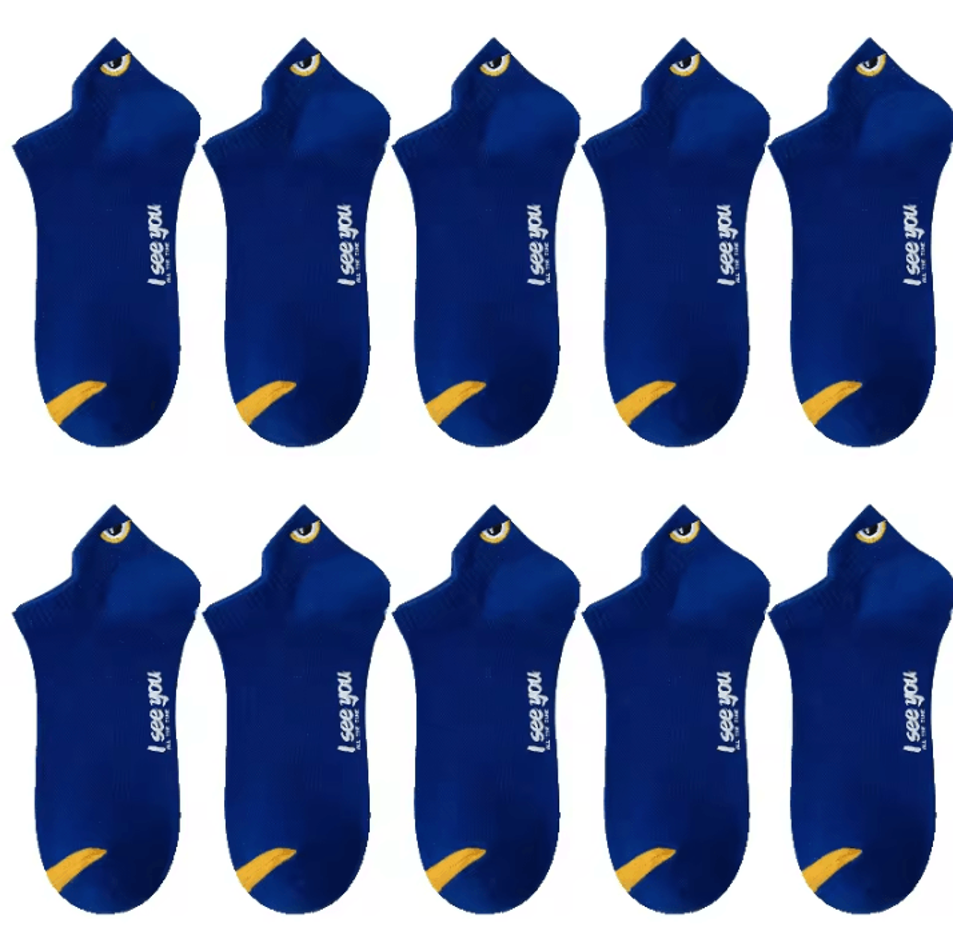 510 Pairs Mens Breathable Ankle Socks  LowCut Casual Athletic Boat Socks US Sizes 612 18